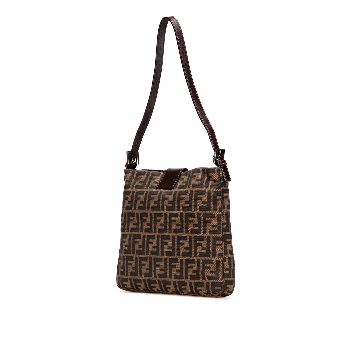 Fendi Zucca Shoulder Bag Canvas Shoulder Bag 17