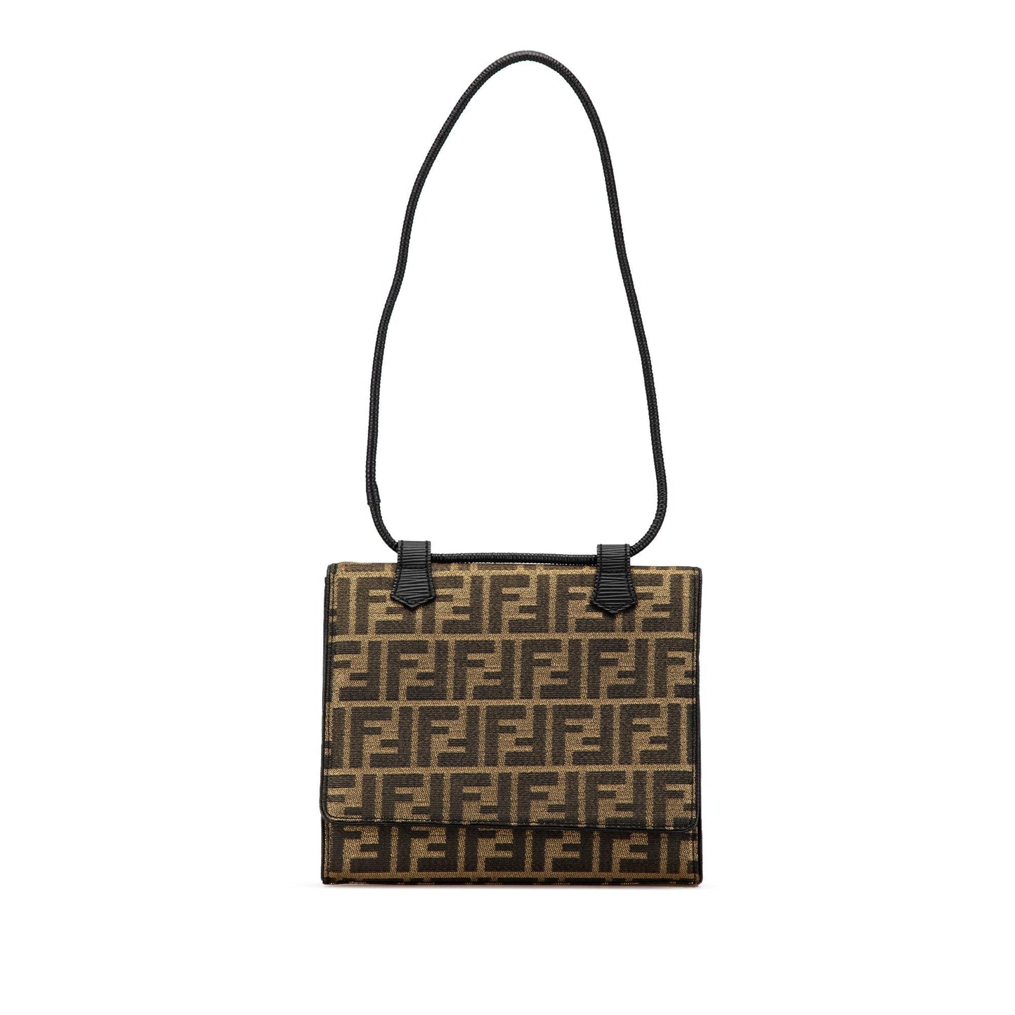 Fendi Zucca Shoulder Bag Canvas Shoulder Bag 23