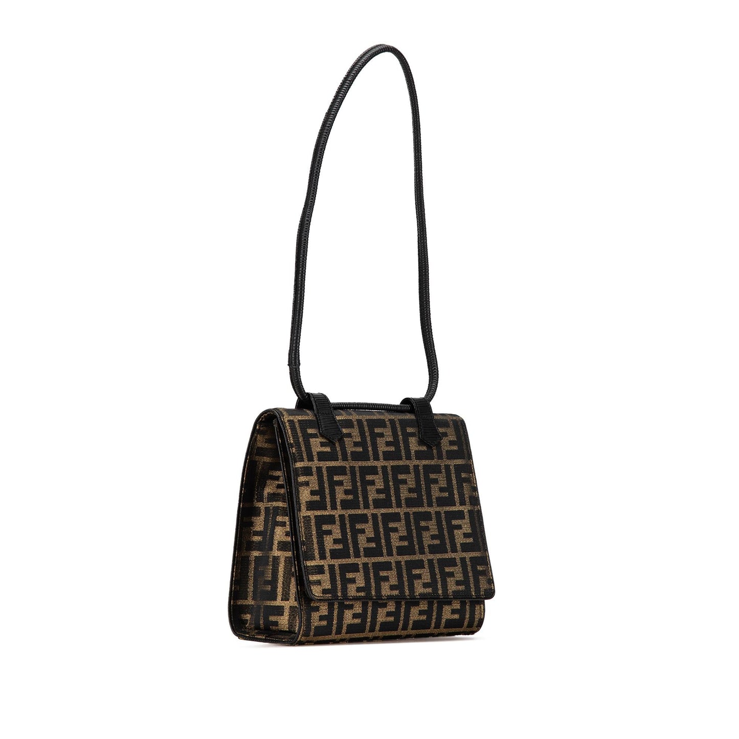 Fendi Zucca Shoulder Bag Canvas Shoulder Bag 23