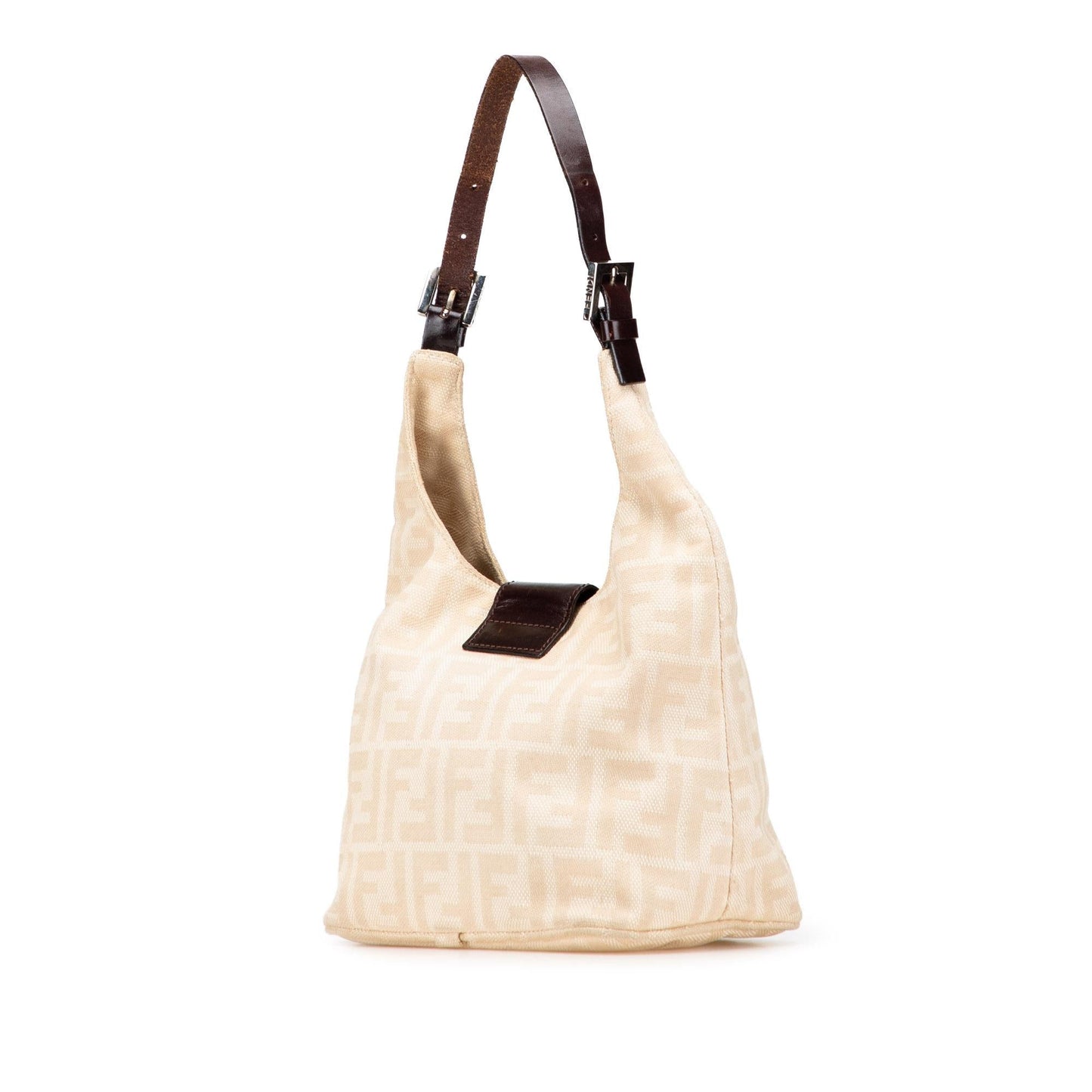 Fendi Zucca Shoulder Bag Canvas Shoulder Bag 26