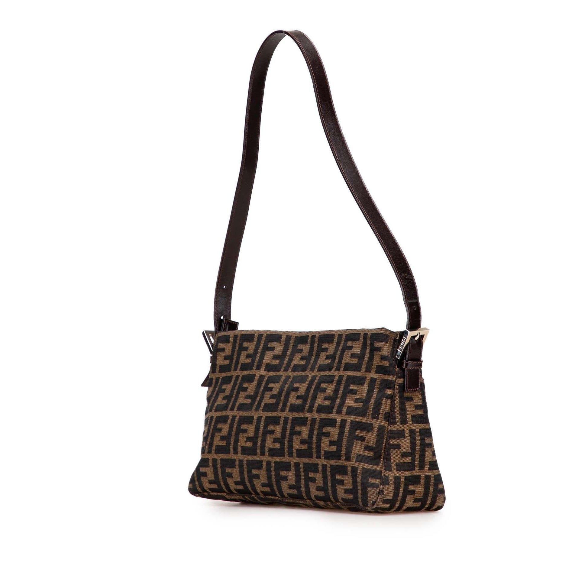 Fendi Zucca Shoulder Bag Canvas Shoulder Bag 29