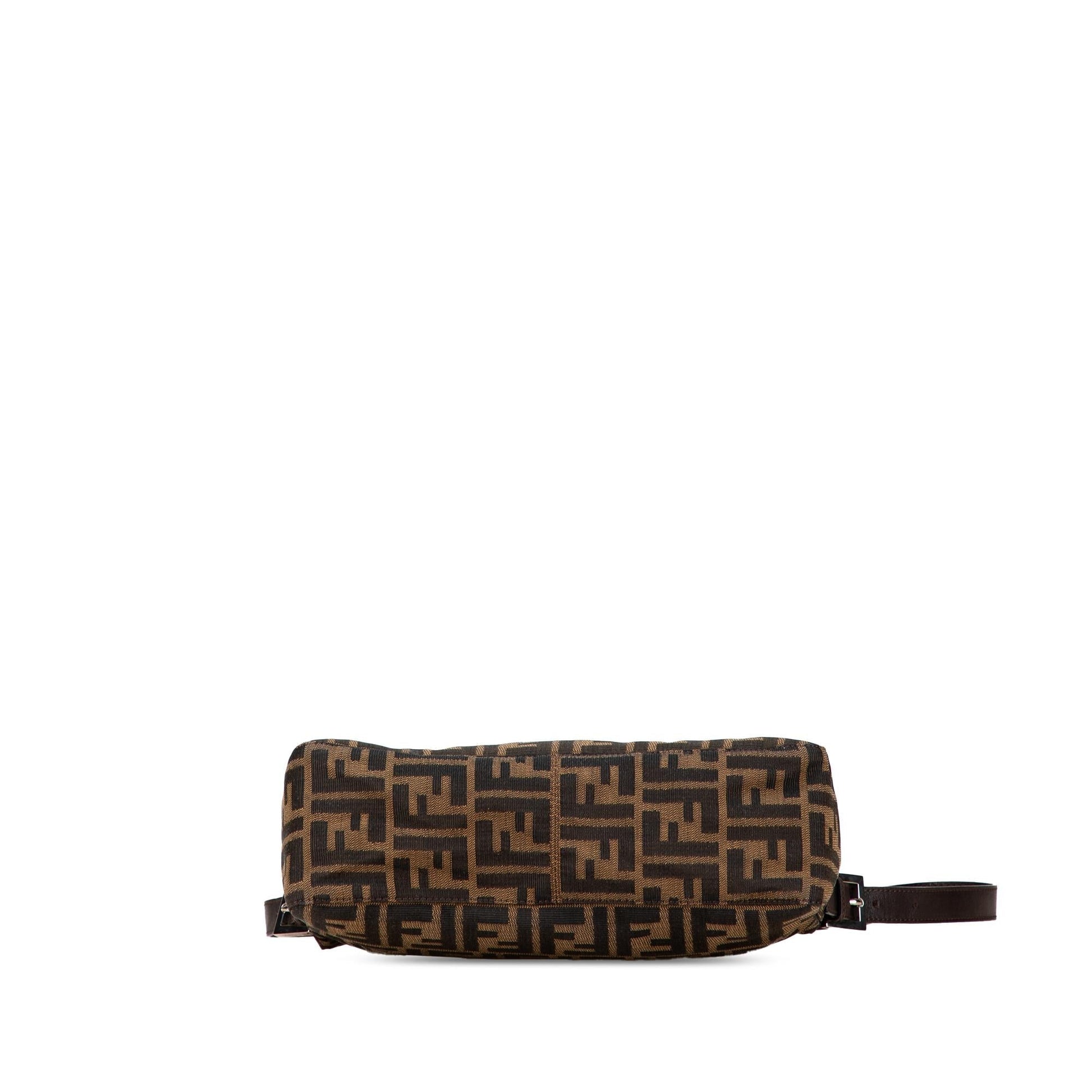 Fendi Zucca Shoulder Bag Canvas Shoulder Bag 28