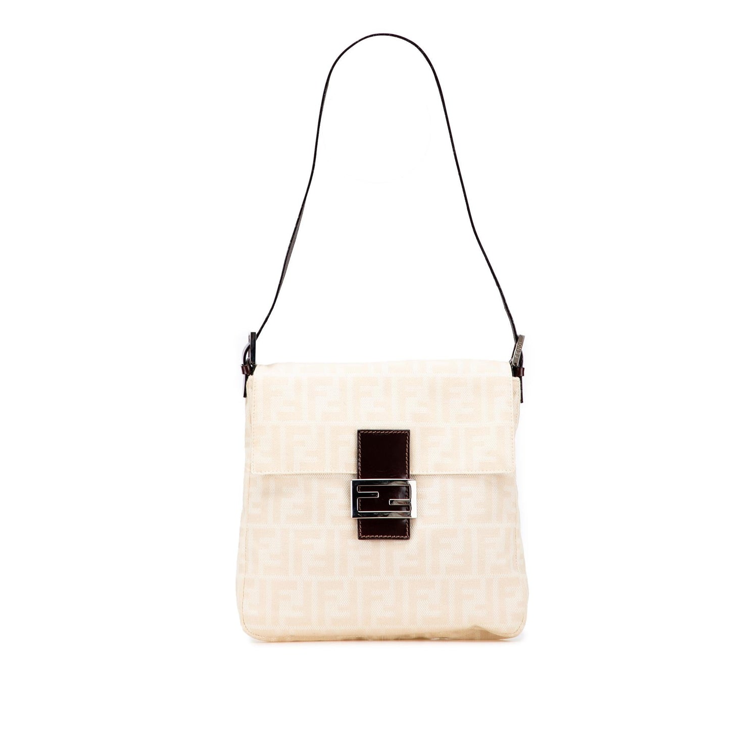 Fendi Zucca Shoulder Bag Canvas Shoulder Bag 30