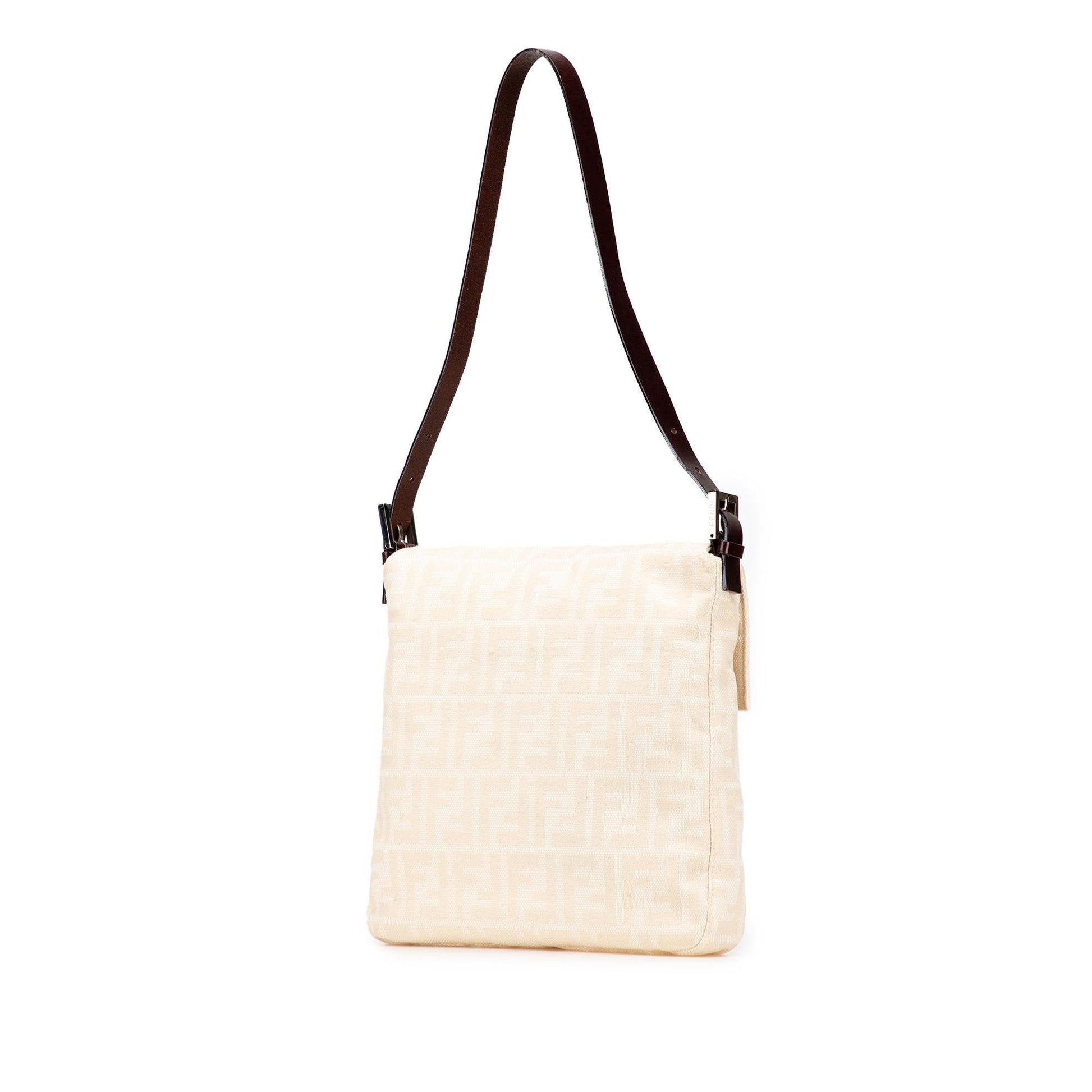 Fendi Zucca Shoulder Bag Canvas Shoulder Bag 30