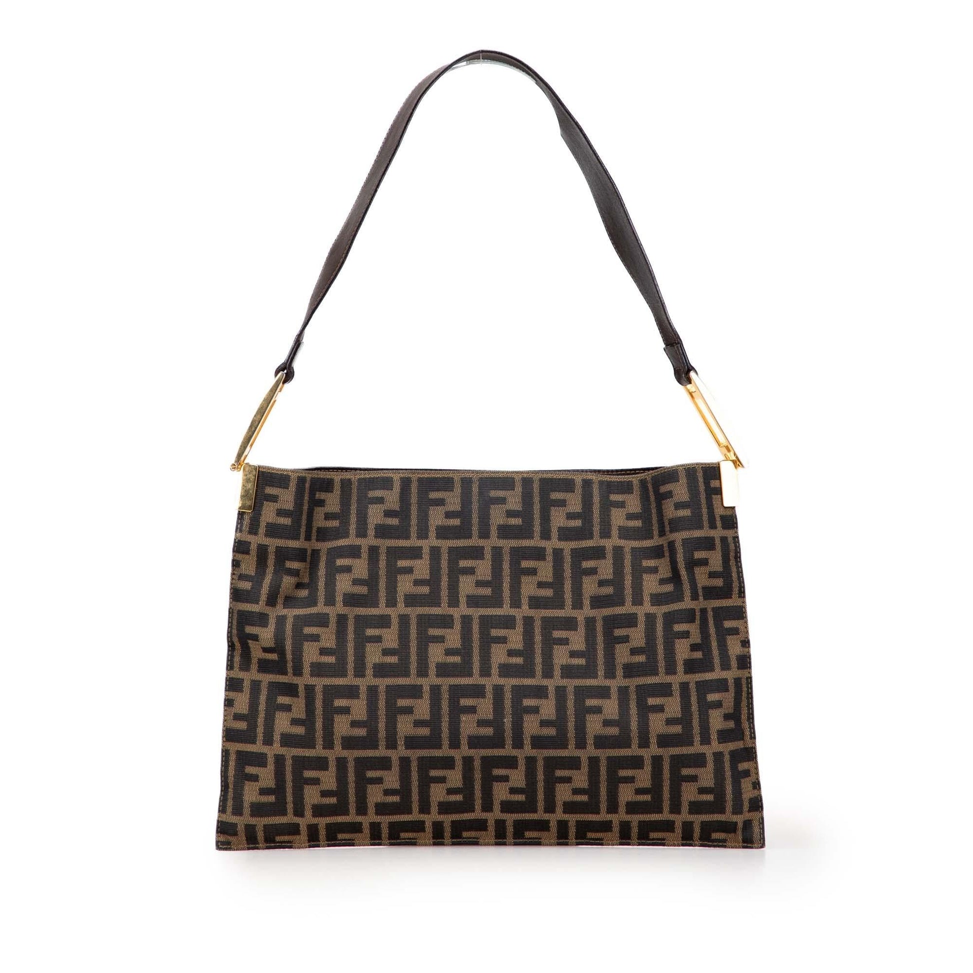 Fendi Zucca Shoulder Bag Canvas Shoulder Bag 32