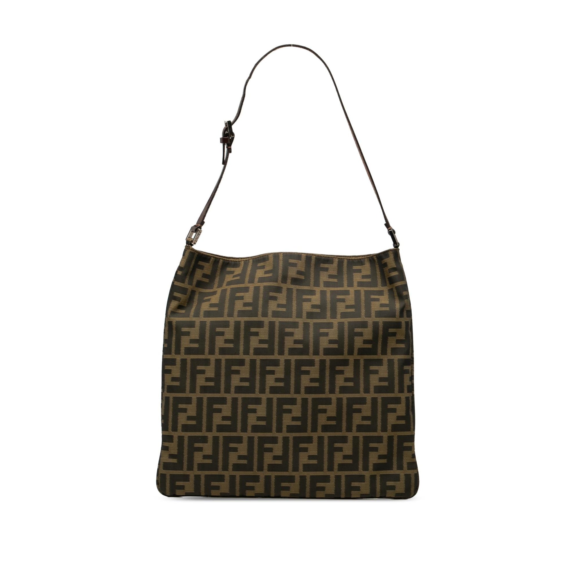 Fendi Zucca Shoulder Bag Canvas Shoulder Bag 37