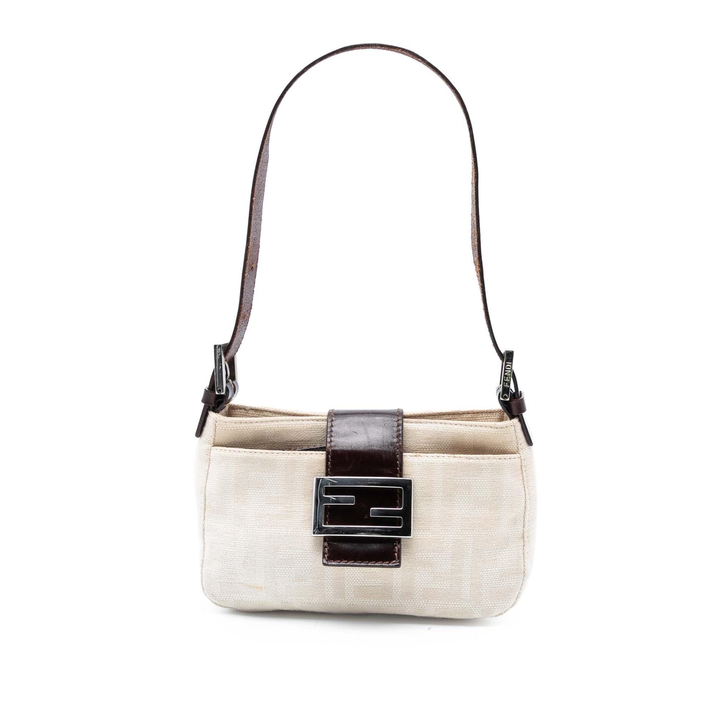 Fendi Zucca Shoulder Bag Canvas Shoulder Bag 39