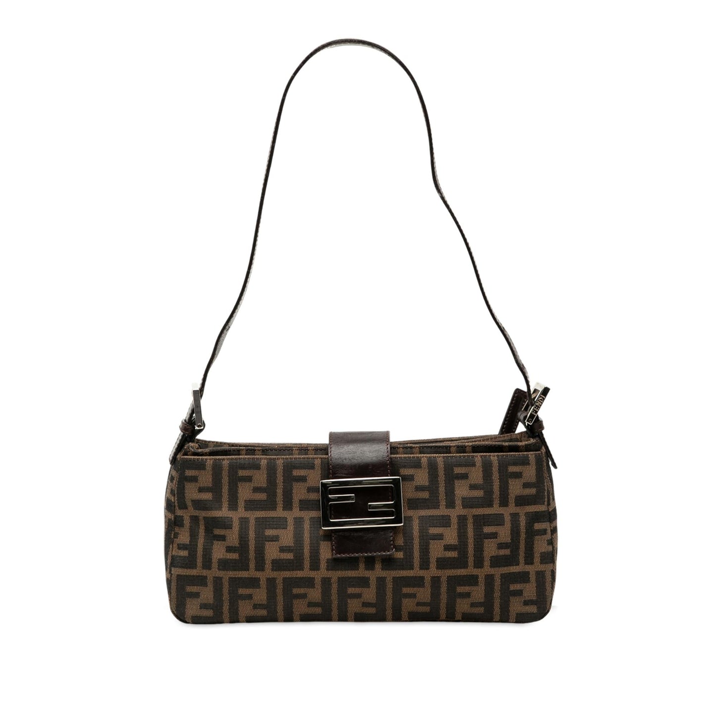 Fendi Zucca Shoulder Bag Canvas Shoulder Bag 40