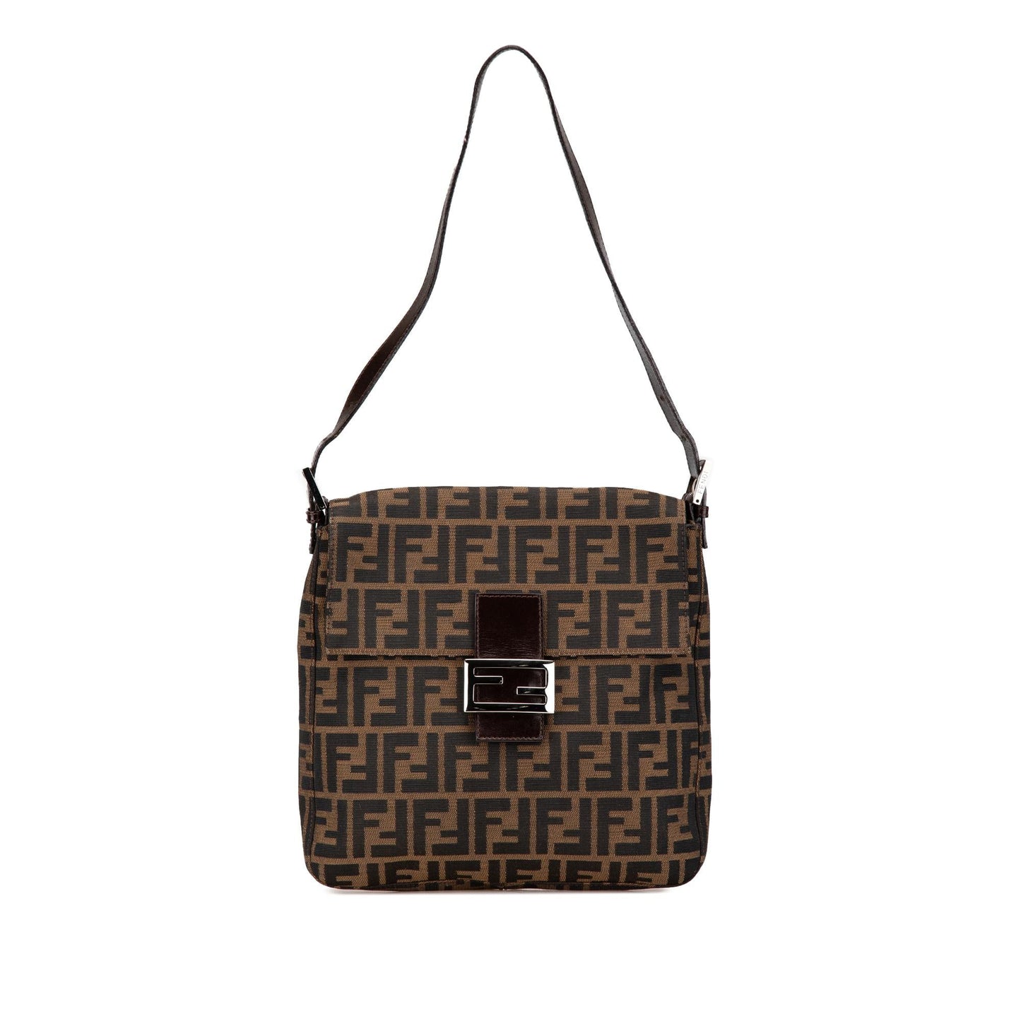 Fendi Zucca Shoulder Bag Canvas Shoulder Bag 43