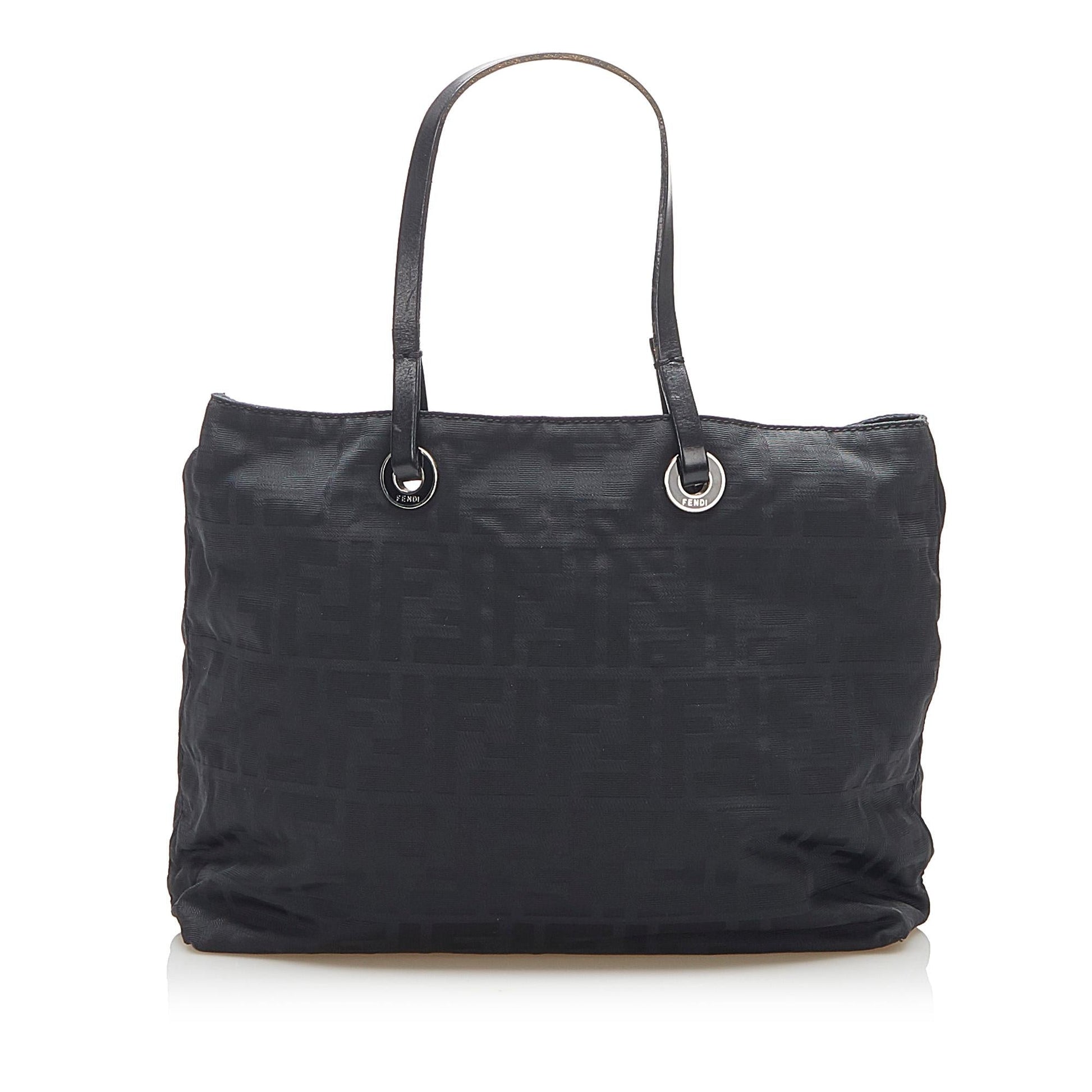 Fendi Zucca Tote Bag Shg Canvas Bag Shg 22351