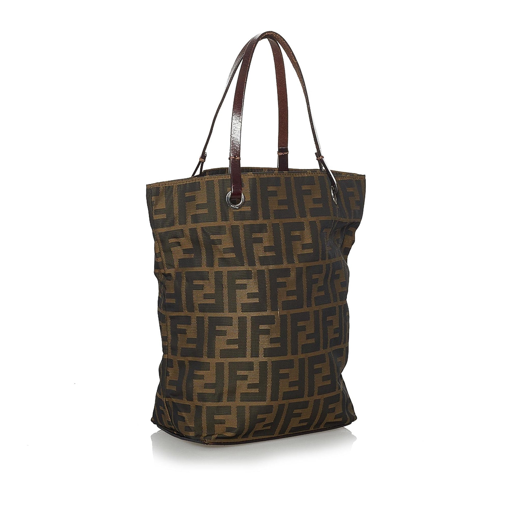 Fendi Zucca Tote Bag Shg Canvas Bag Shg 28308