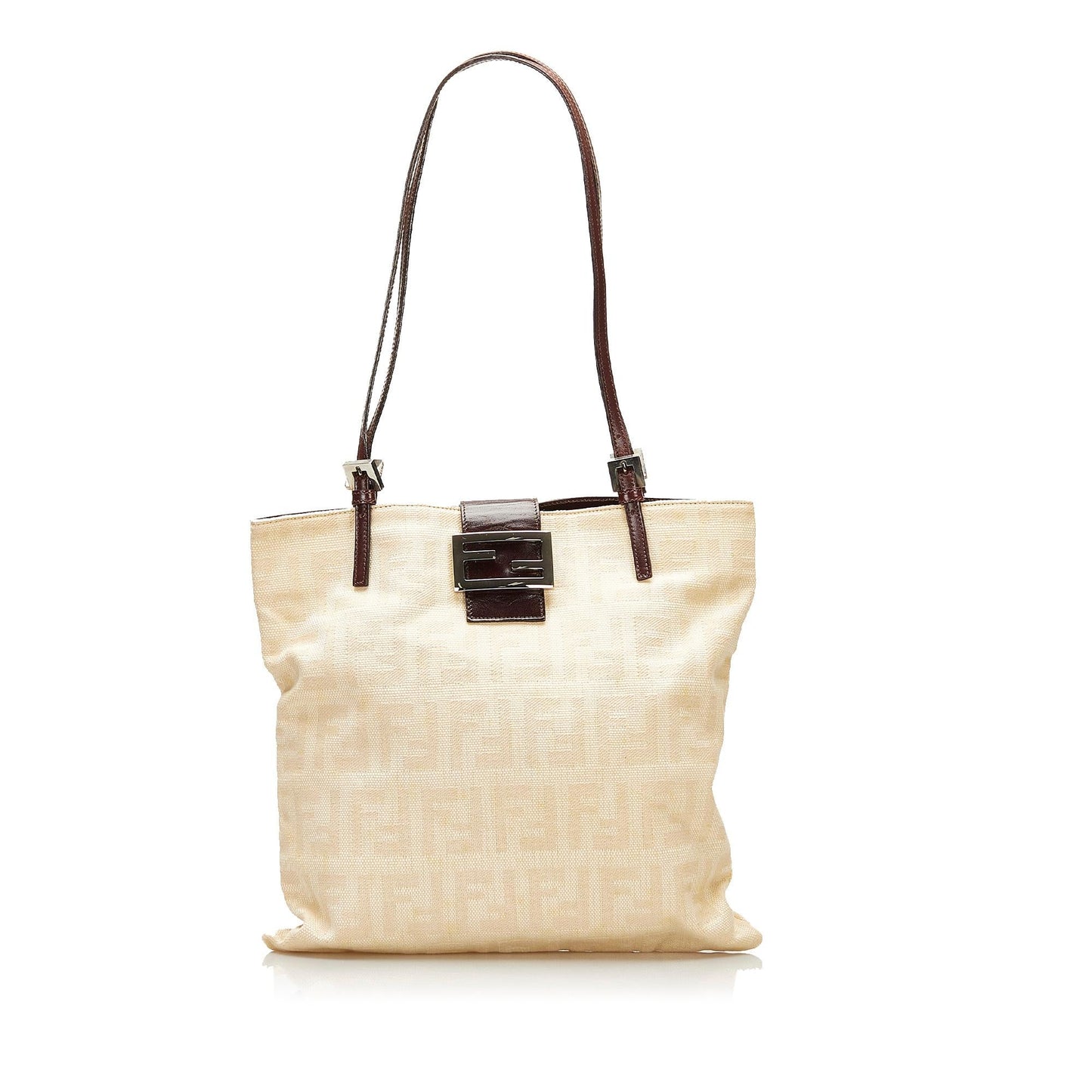 Fendi Zucca Tote Bag Shg Canvas