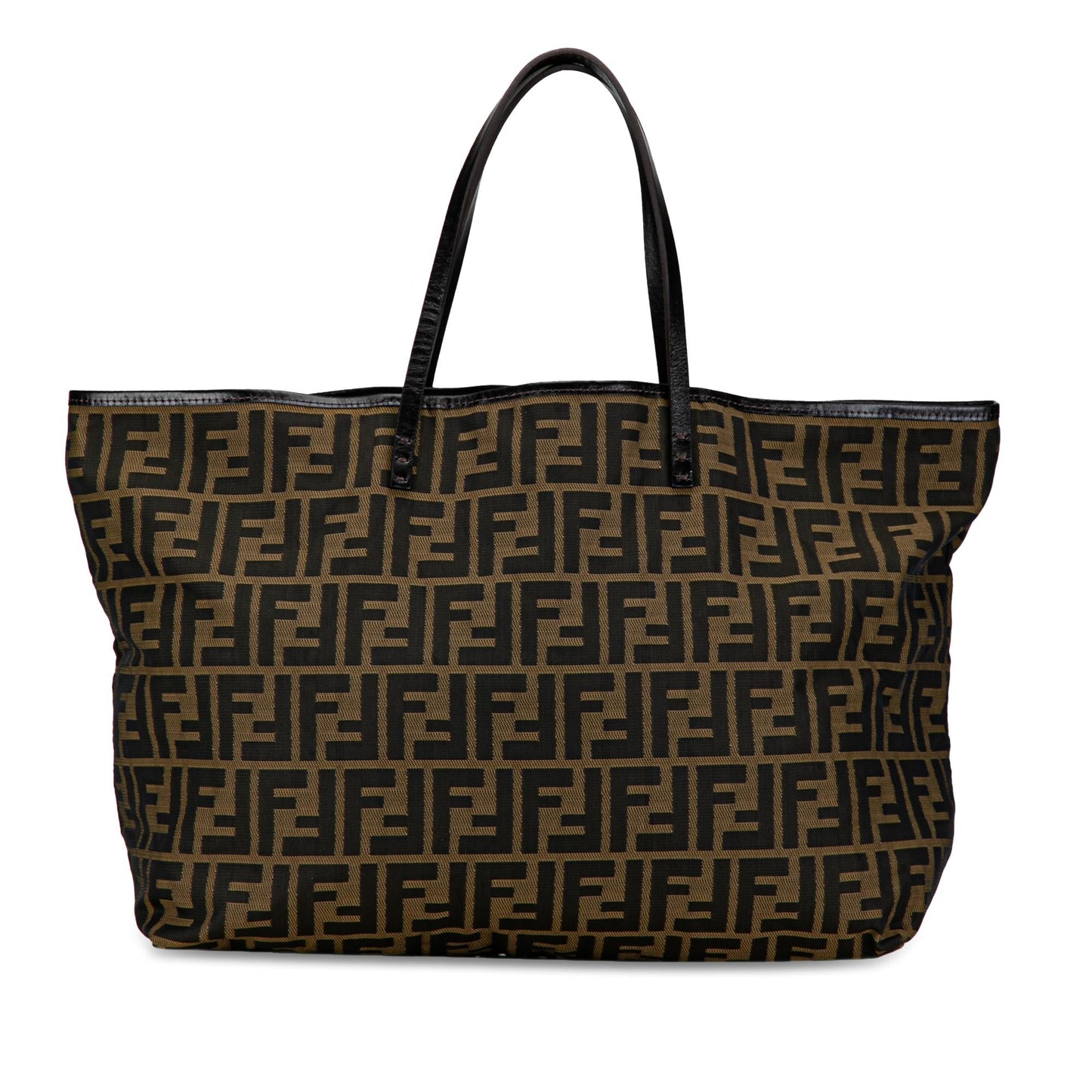 Fendi Zucca Tote Shg Irp Canvas Tote Bag
