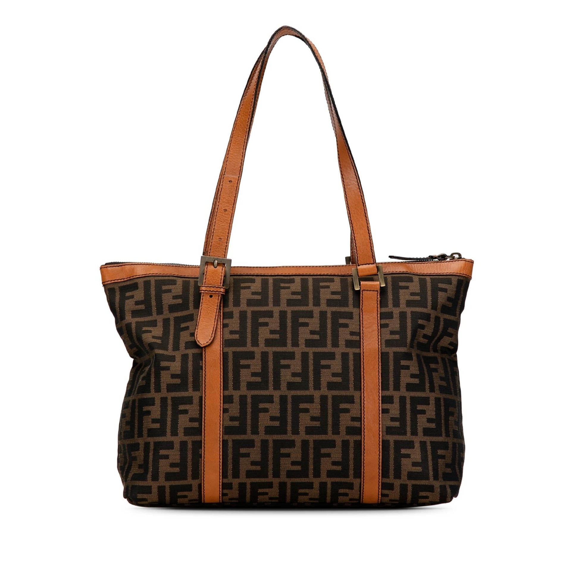 Fendi Zucca Tote Shg Qjkpji Canvas Tote Bag