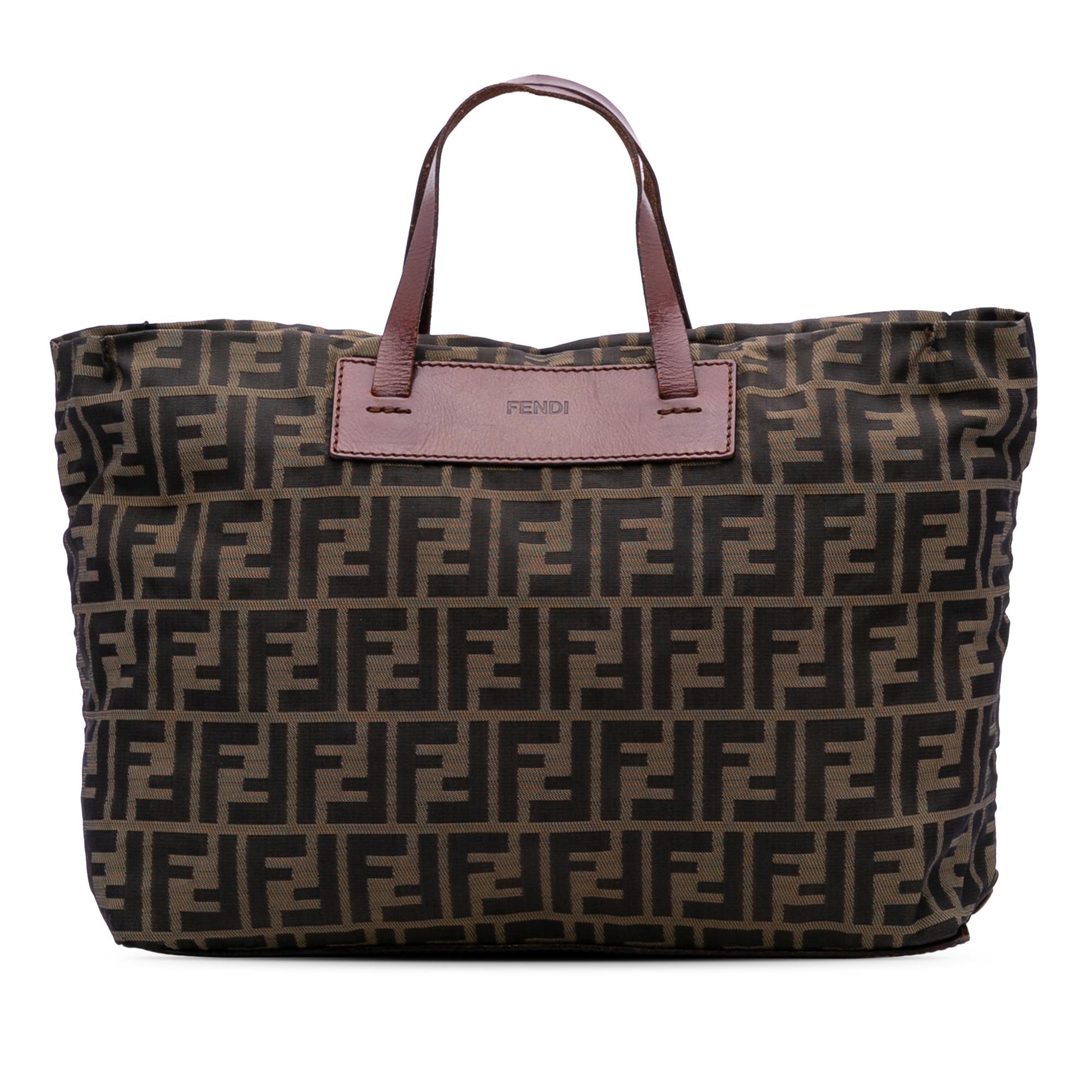 Fendi Zucca Tote Canvas Tote Bag Canvas Tote 6