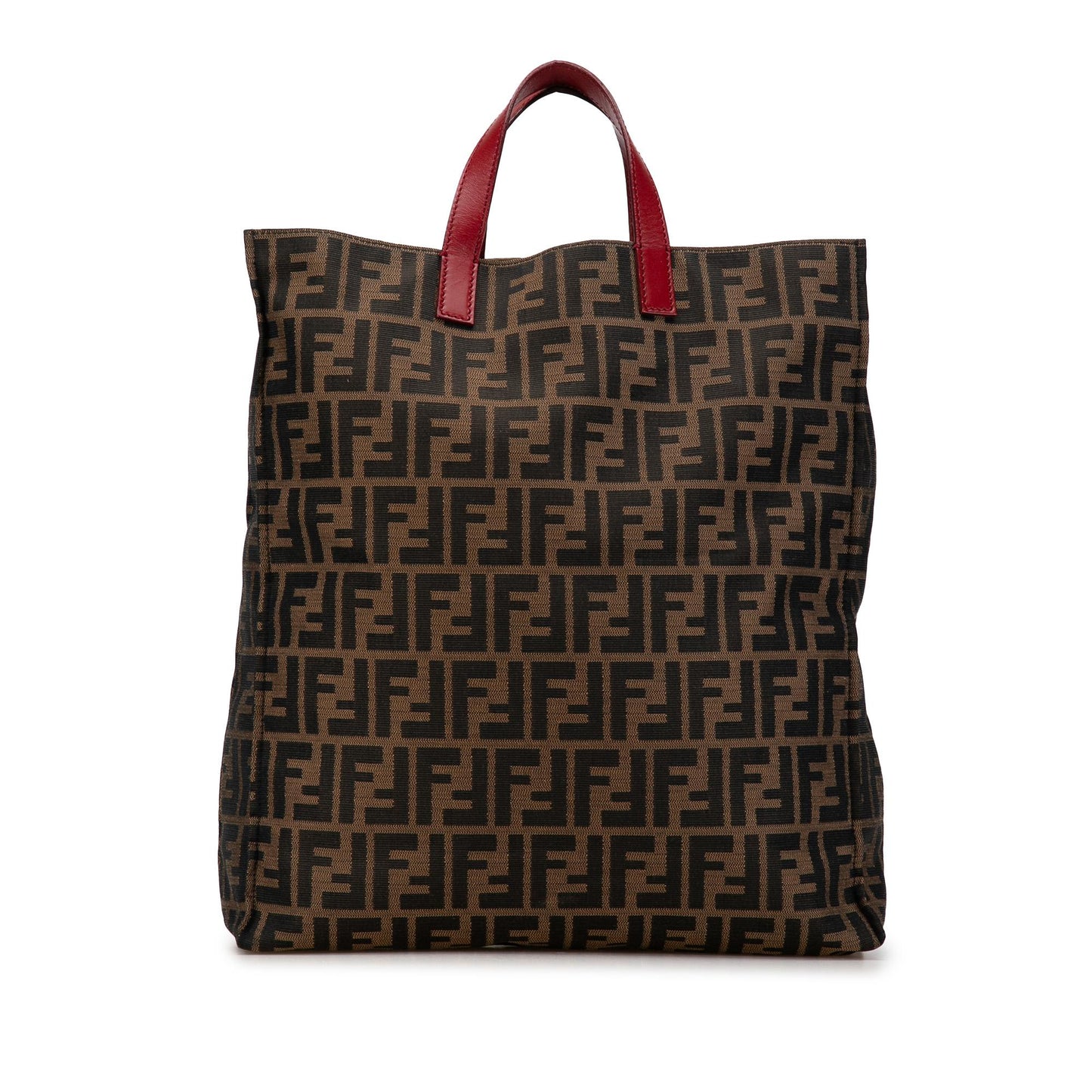 Fendi Zucca Vertical Shopping Tote Shg Omb6Qg Canvas Tote Bag