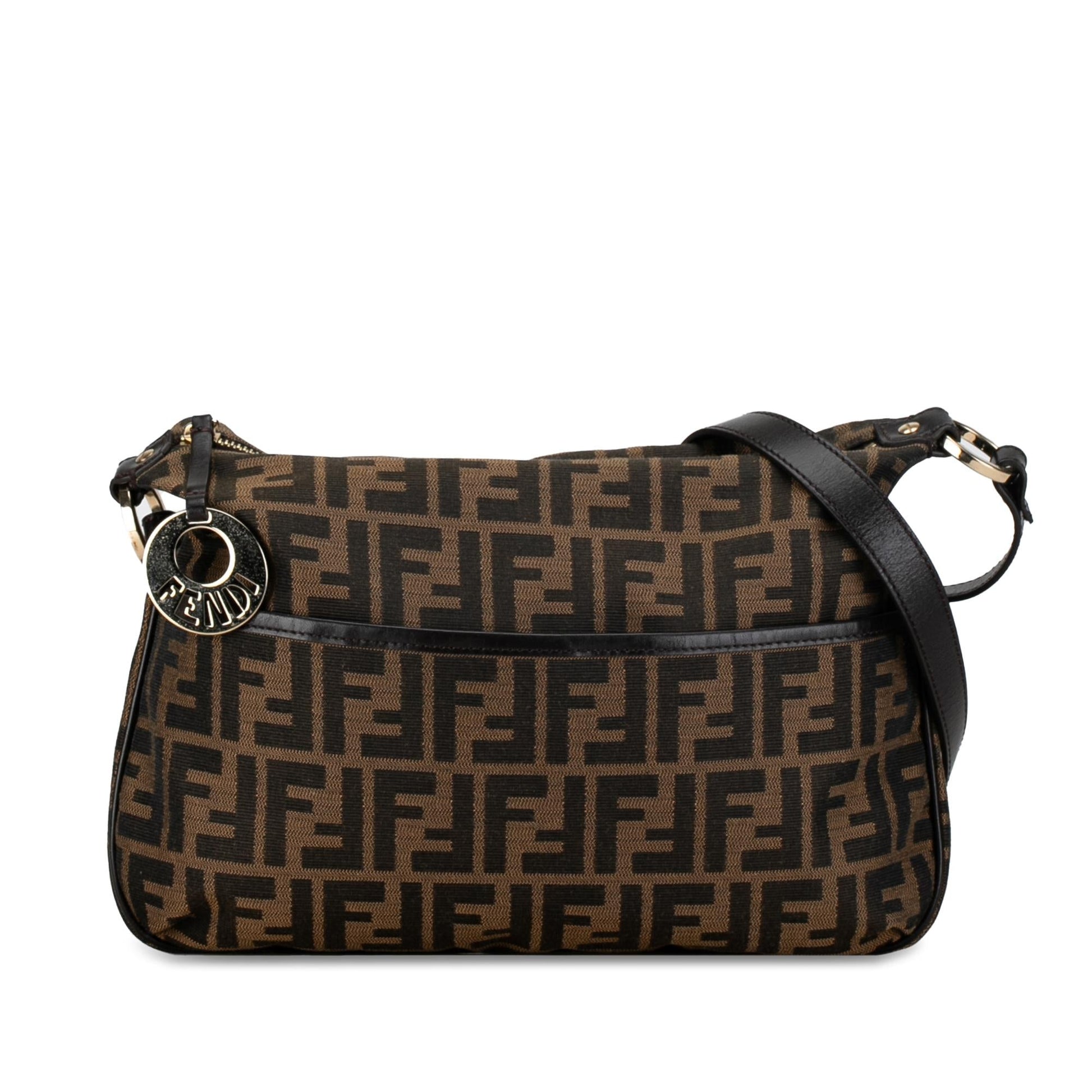 Fendi Zucca Chef Crossbody Shg N5Ndwy Canvas Crossbody Bag