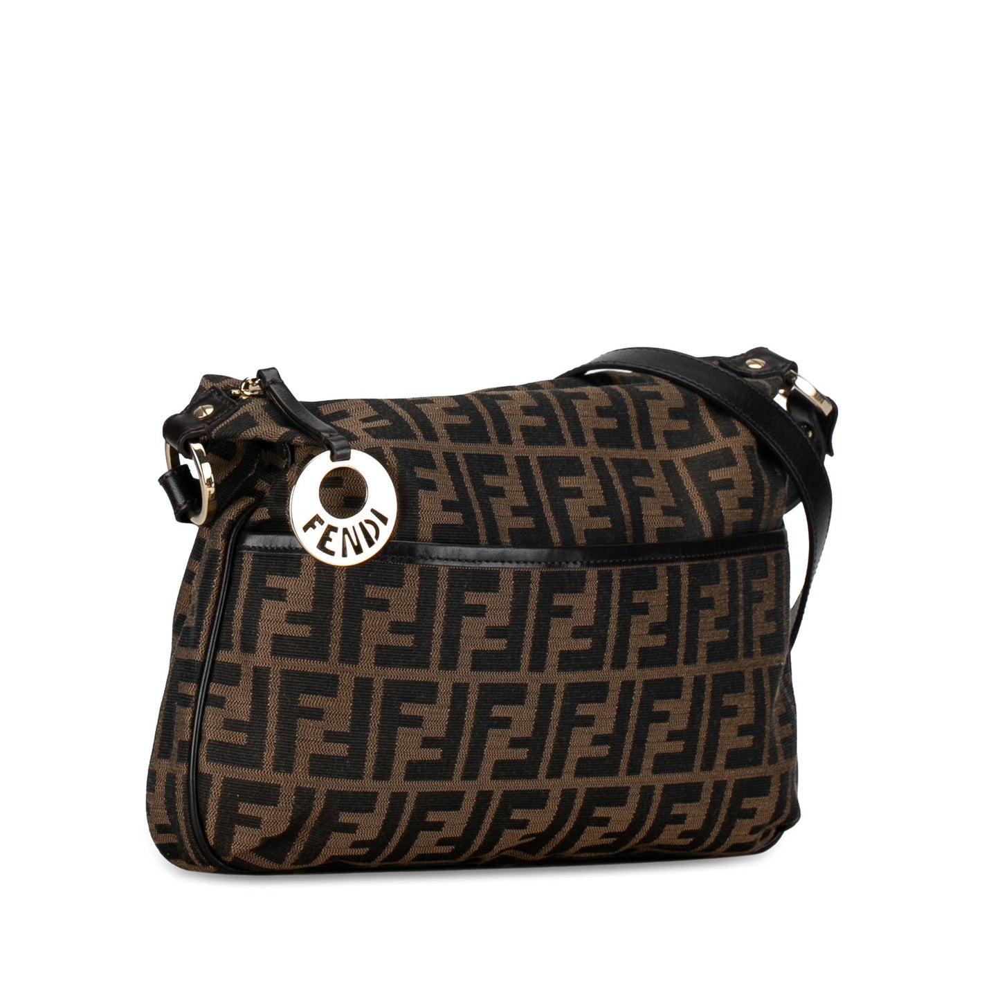 Fendi Zucca Chef Crossbody Shg N5Ndwy Canvas Crossbody Bag
