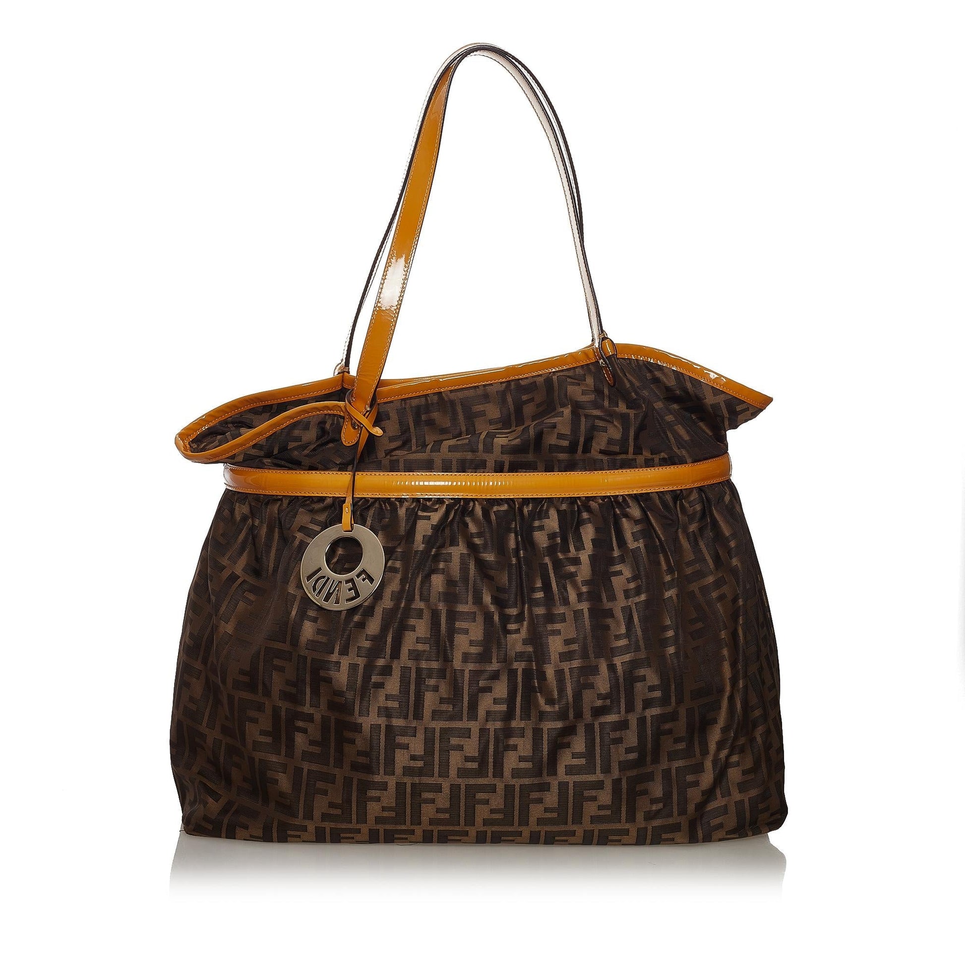 Fendi Zucca Chef Tote Bag Shg Canvas