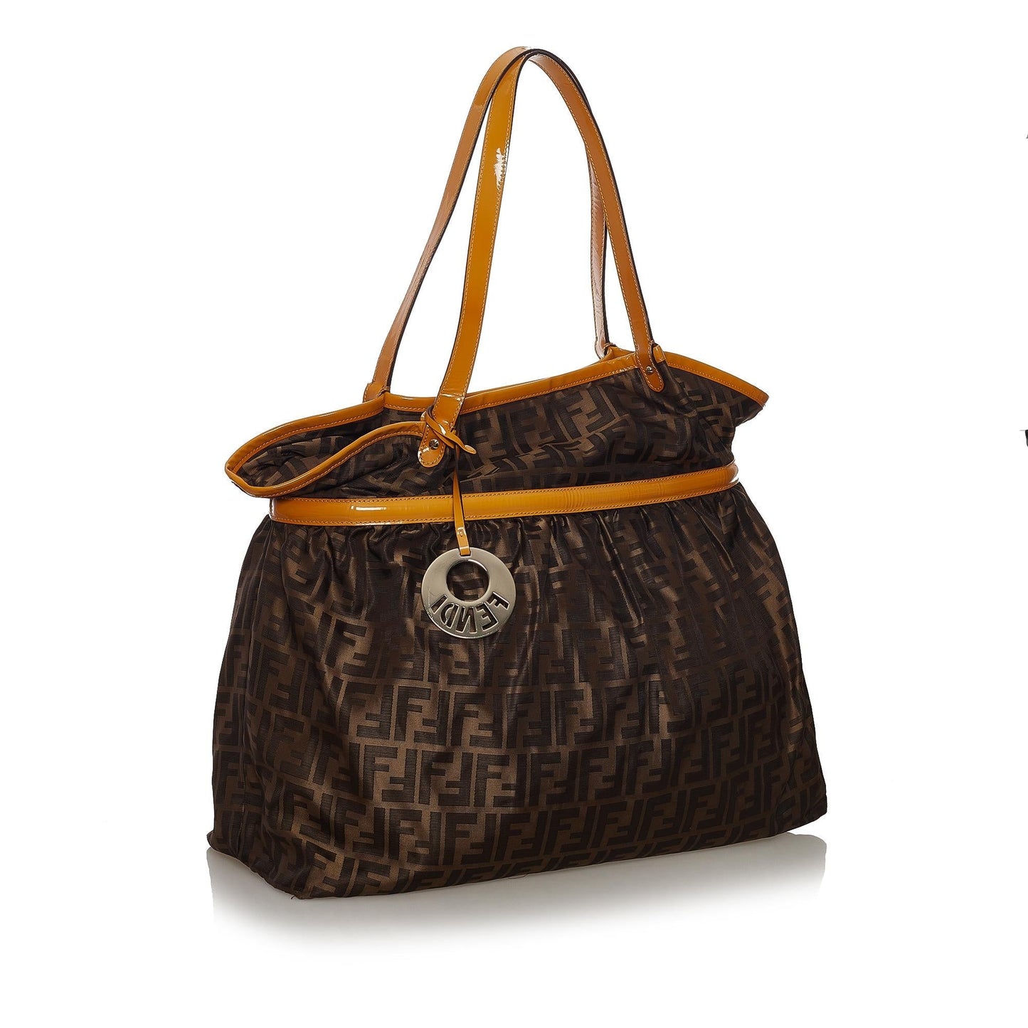 Fendi Zucca Chef Tote Bag Shg Canvas