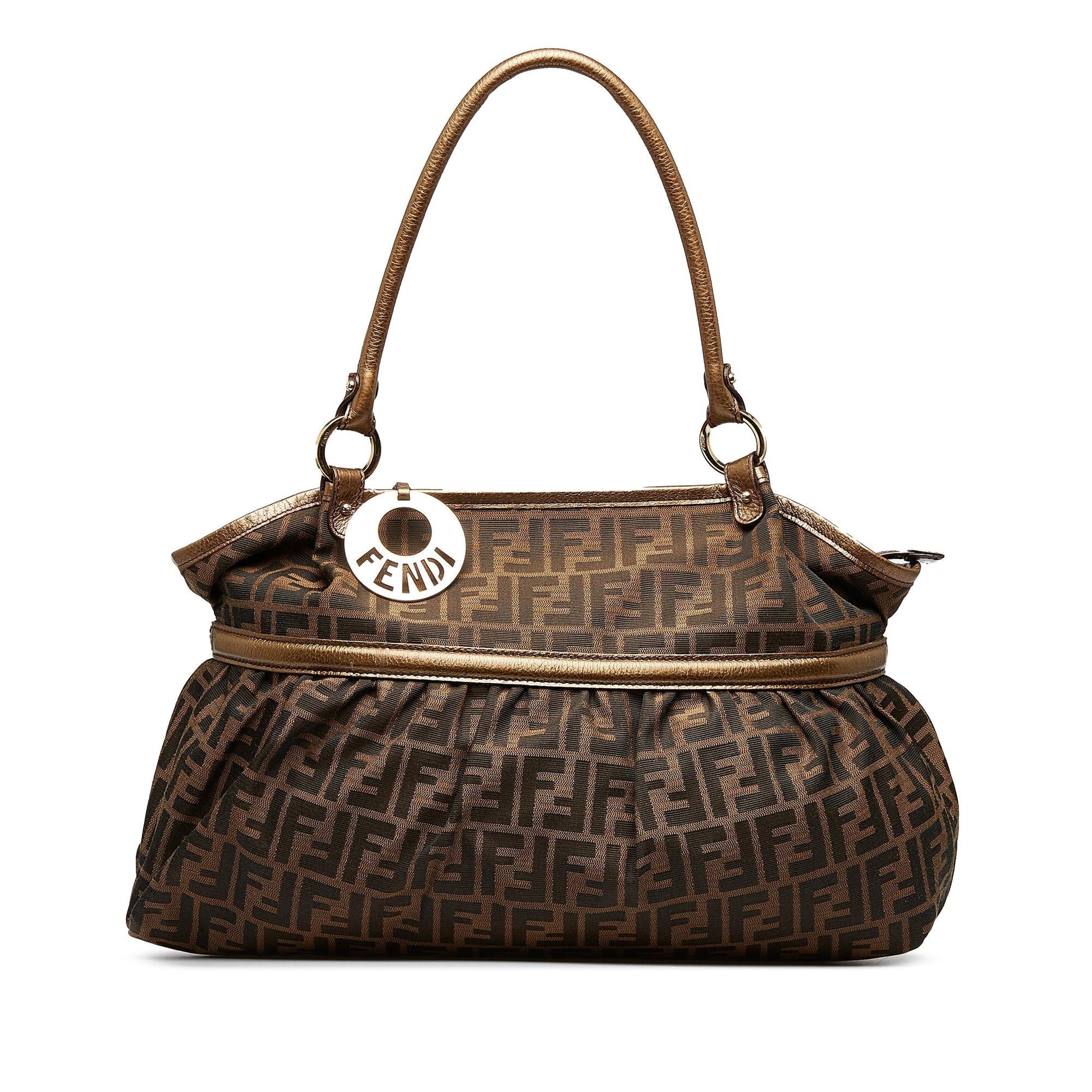 Fendi Zucca Chef Hobo Bag Shg 9Mbixv Shoulder Bag