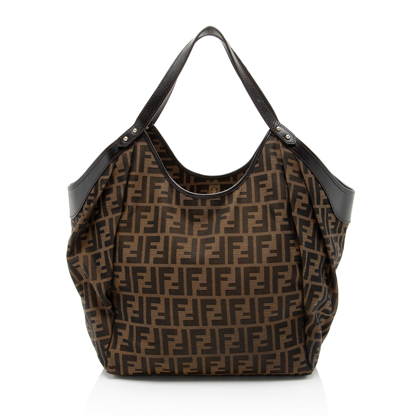 Fendi Zucca Chef Pocket Tote Shf 8Gwlac Large Tote Bag