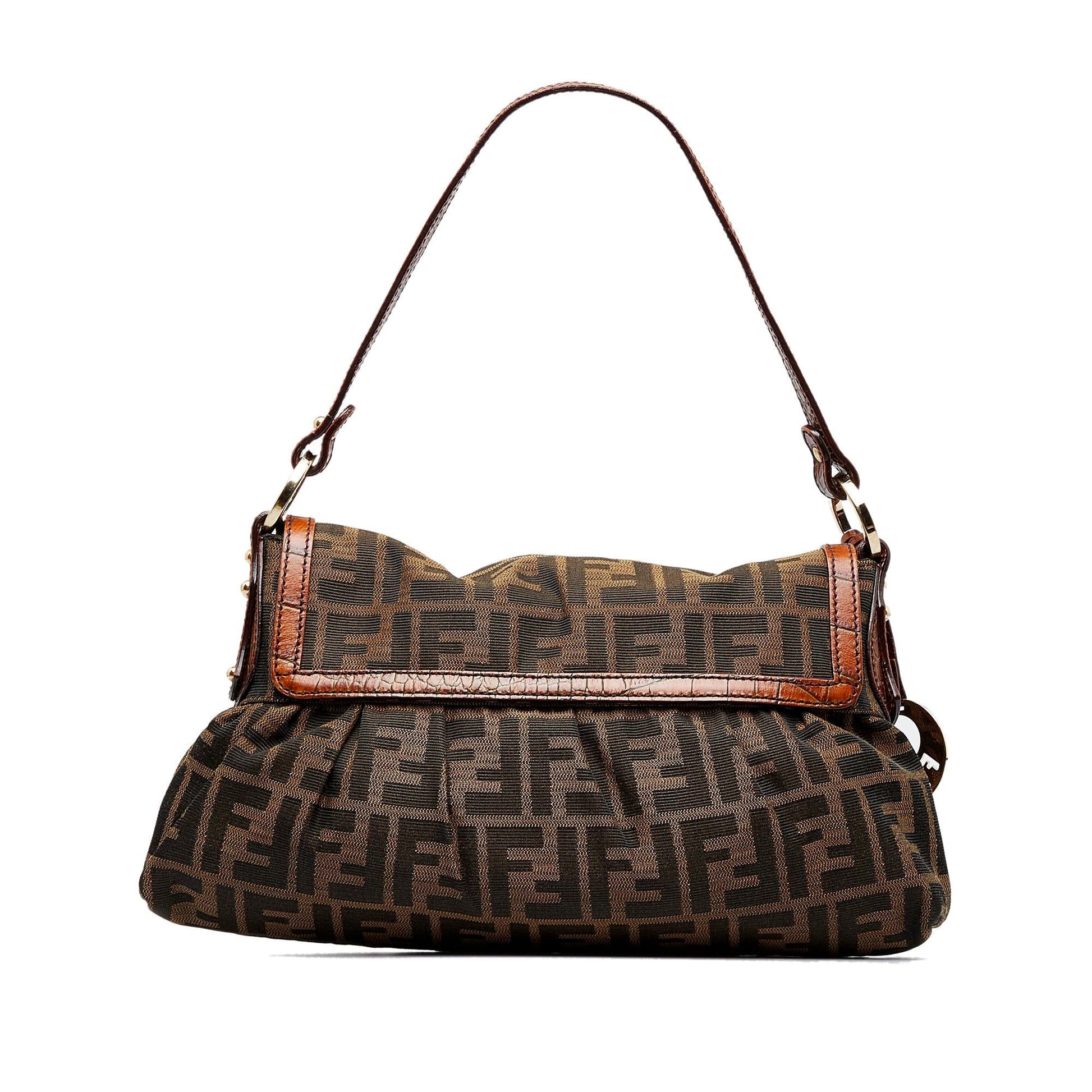 Fendi Zucca Chef Shg H28Stc Shoulder Bag