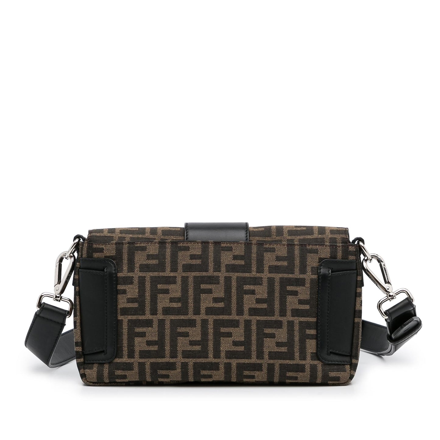 Fendi Zucca Convertible Baguette Shg Wrdjbt Crossbody Bag Shoulder Bag