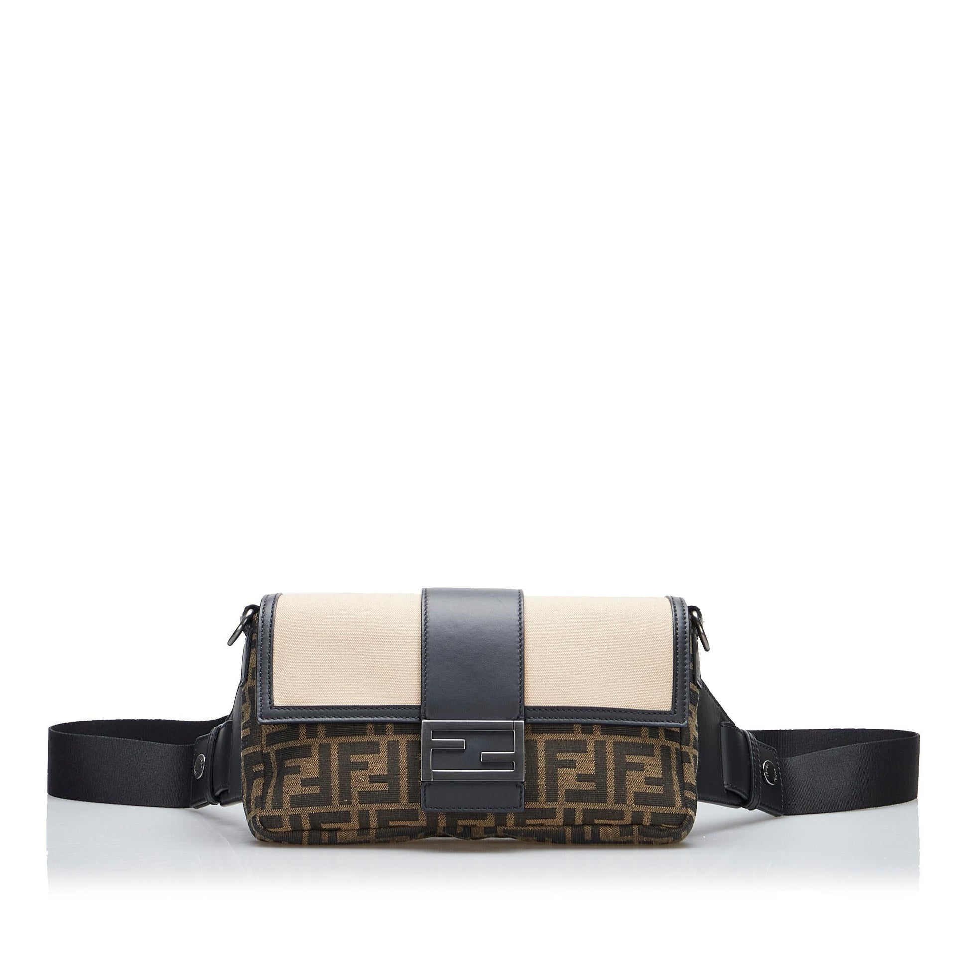 Fendi Zucca Convertible Belt Bag Shg Pumwvp