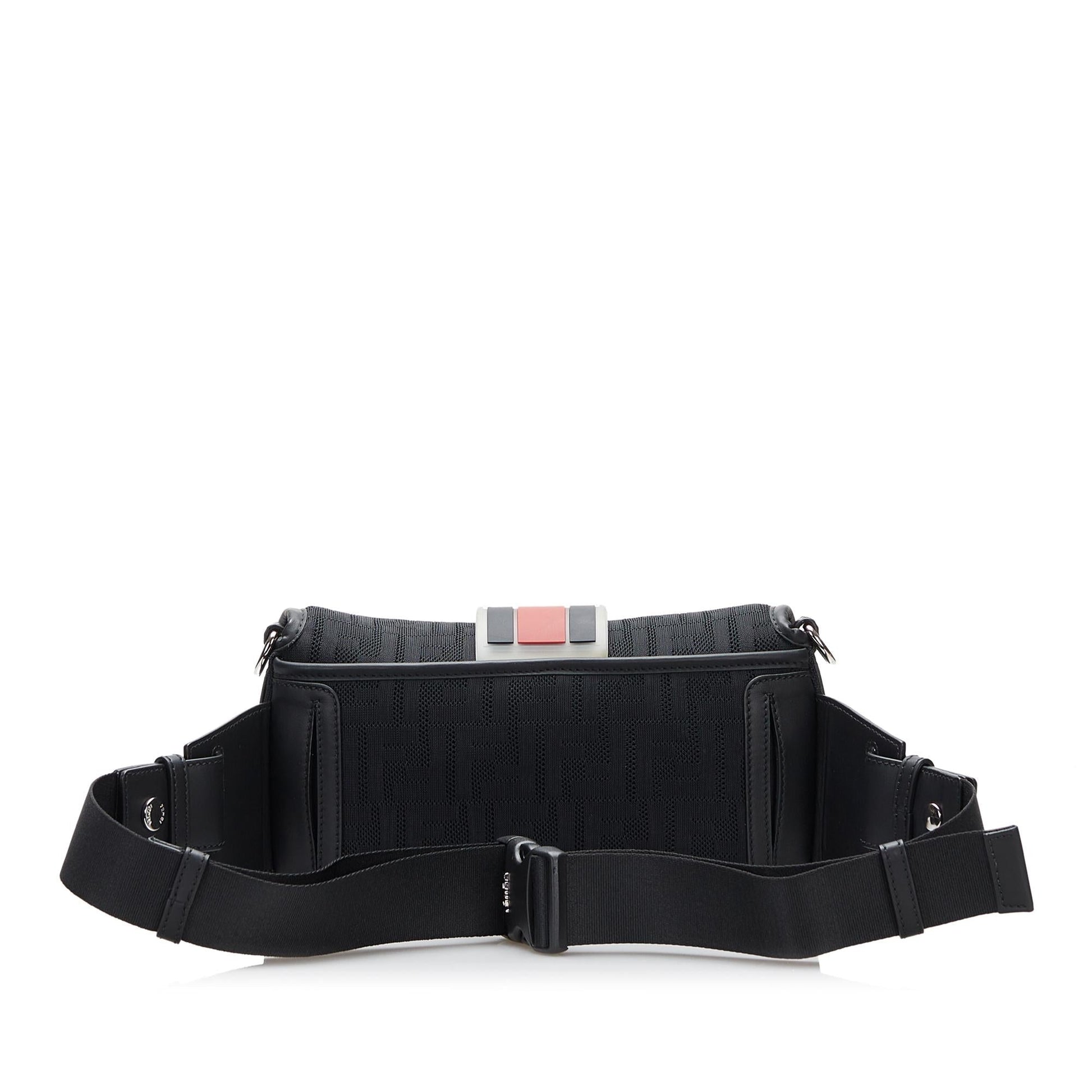 Fendi Zucca Convertible Belt Bag Shg Pwsjan