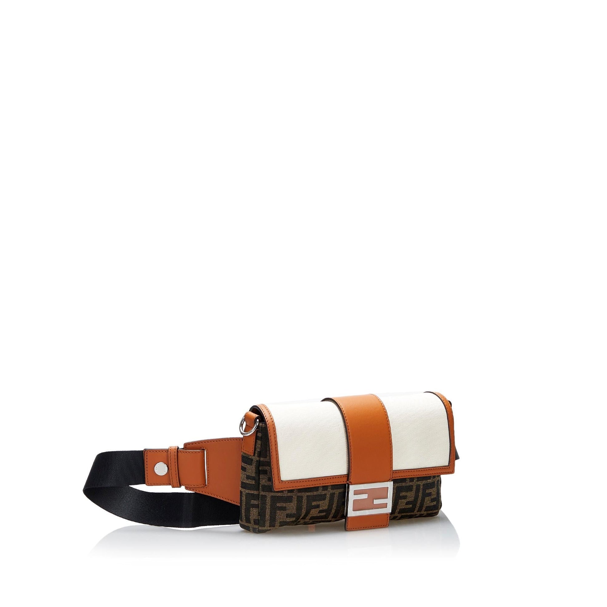 Fendi Zucca Convertible Belt Bag Bag Shg Cqbzw6