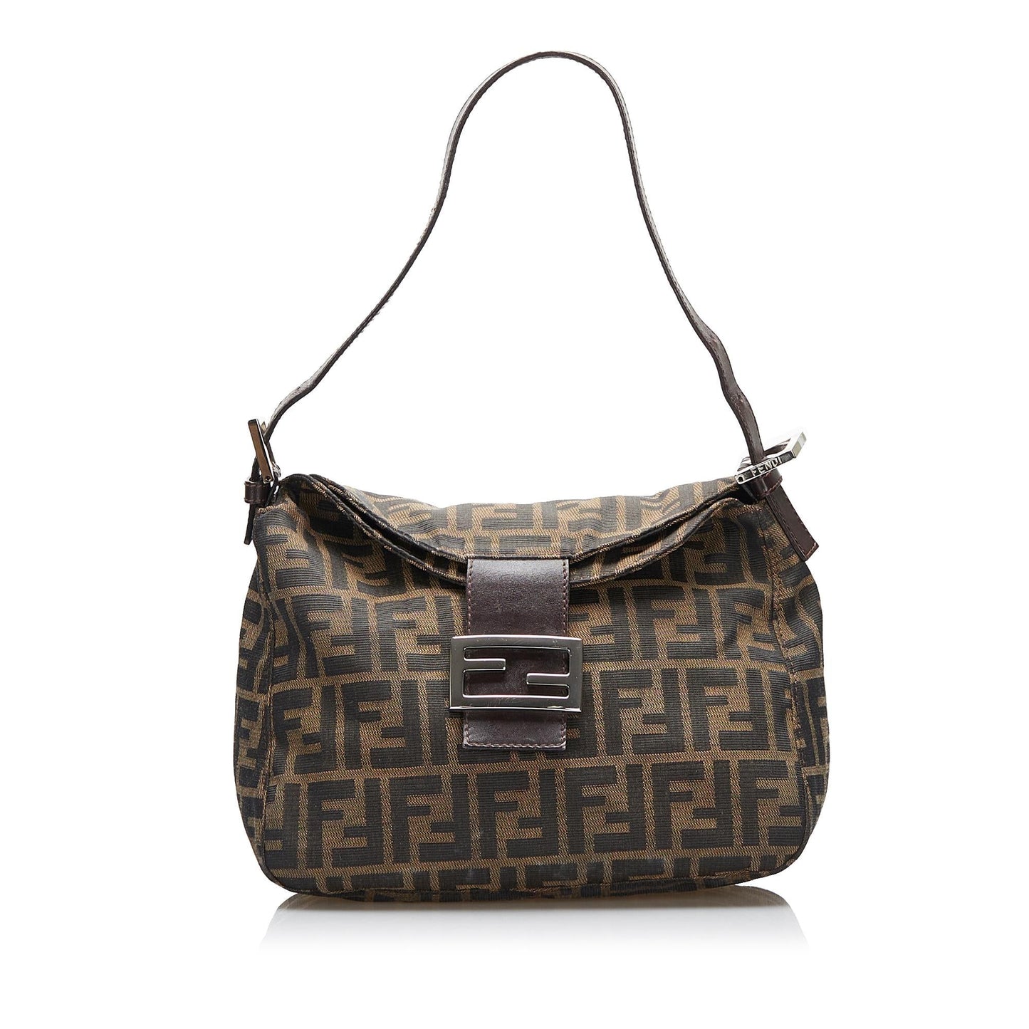Fendi Zucca Double Shoulder Bag Shg Ydwd2J Flap
