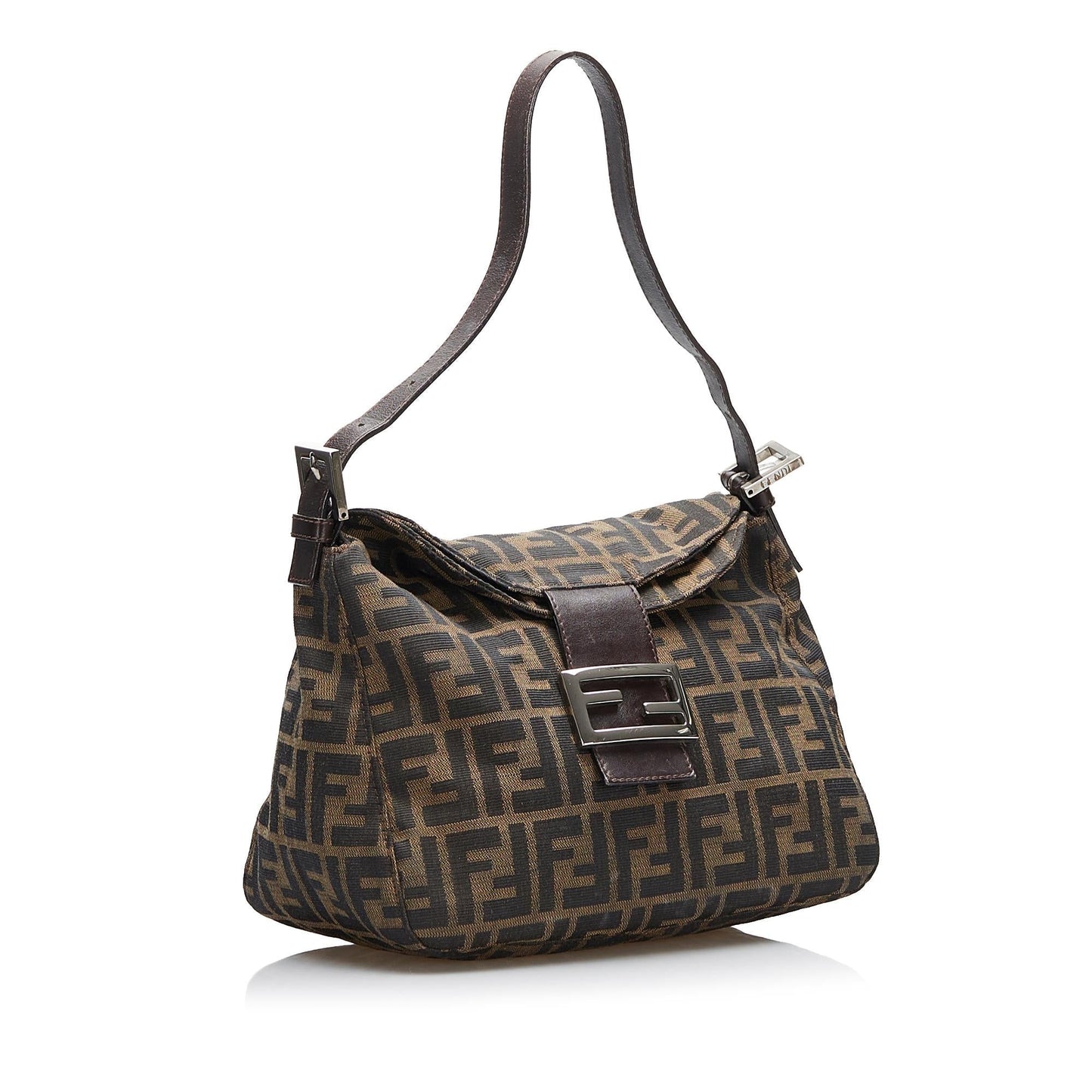 Fendi Zucca Double Shoulder Bag Shg Ydwd2J Flap