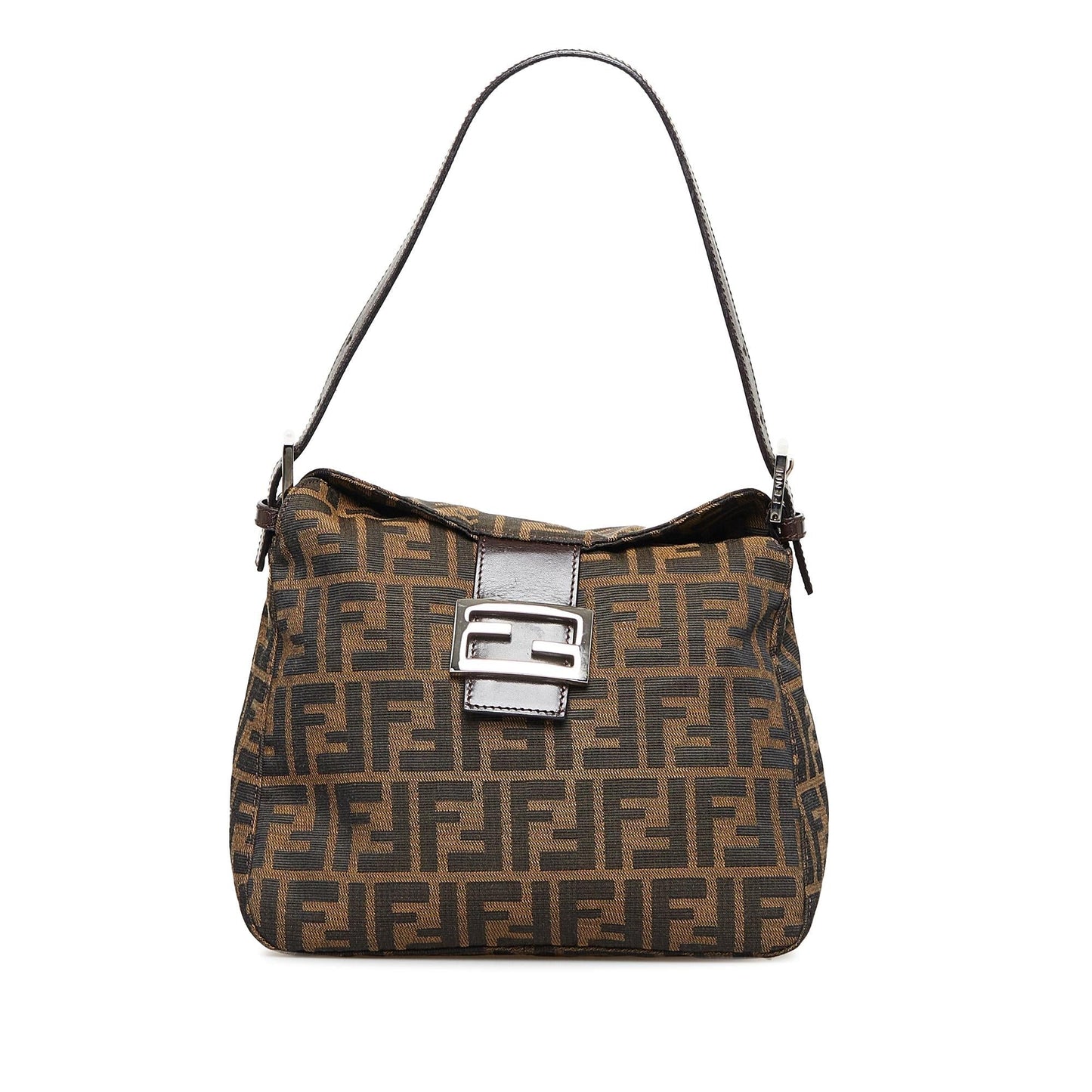 Fendi Zucca Double Shoulder Bag Shg 3W9Xsv Flap