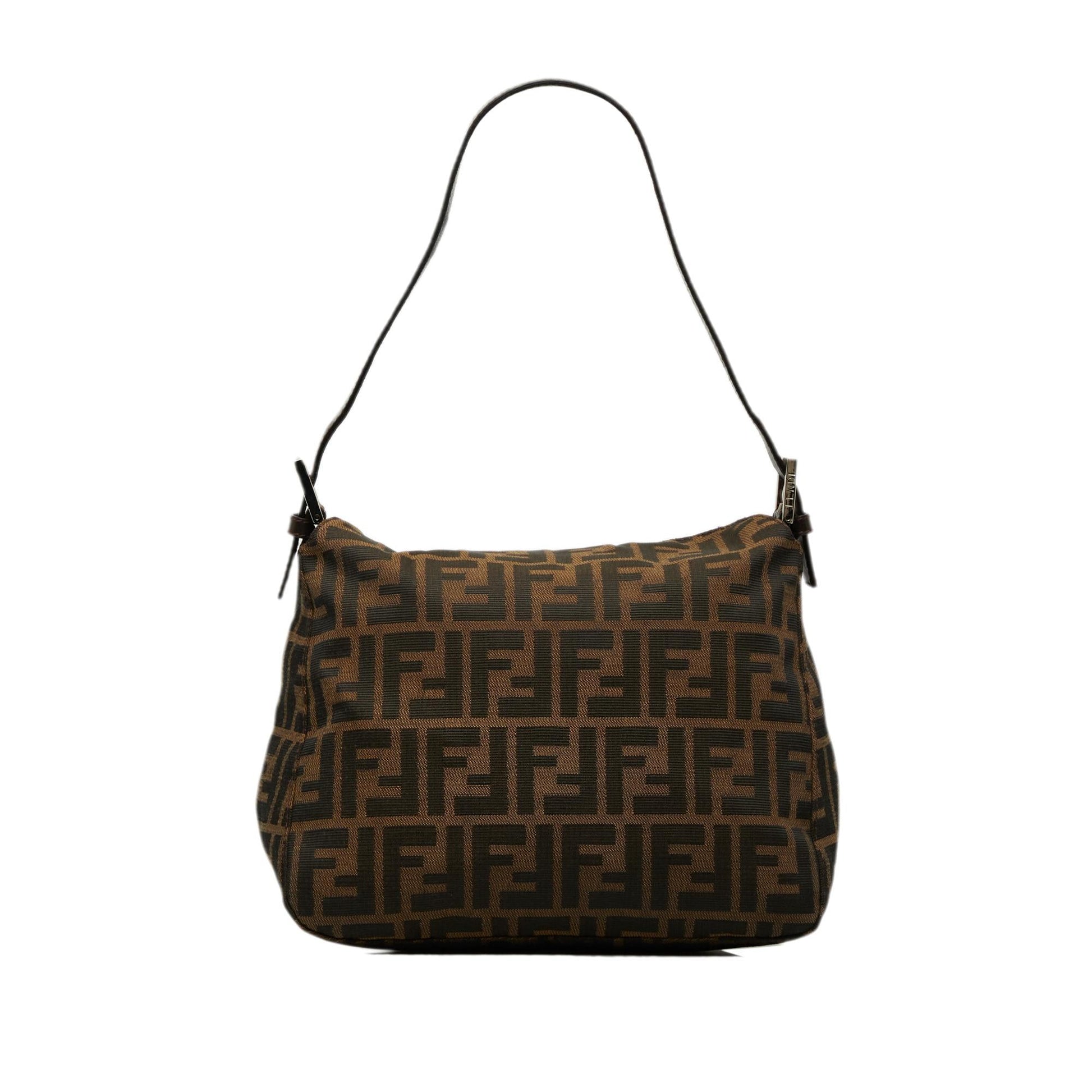 Fendi Zucca Double Shoulder Bag Shg Dedjeu Flap