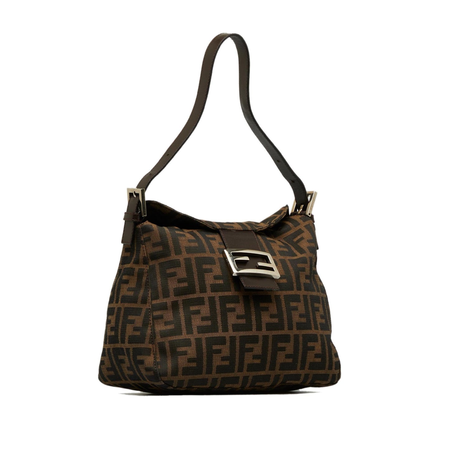 Fendi Zucca Double Shoulder Bag Shg Dedjeu Flap