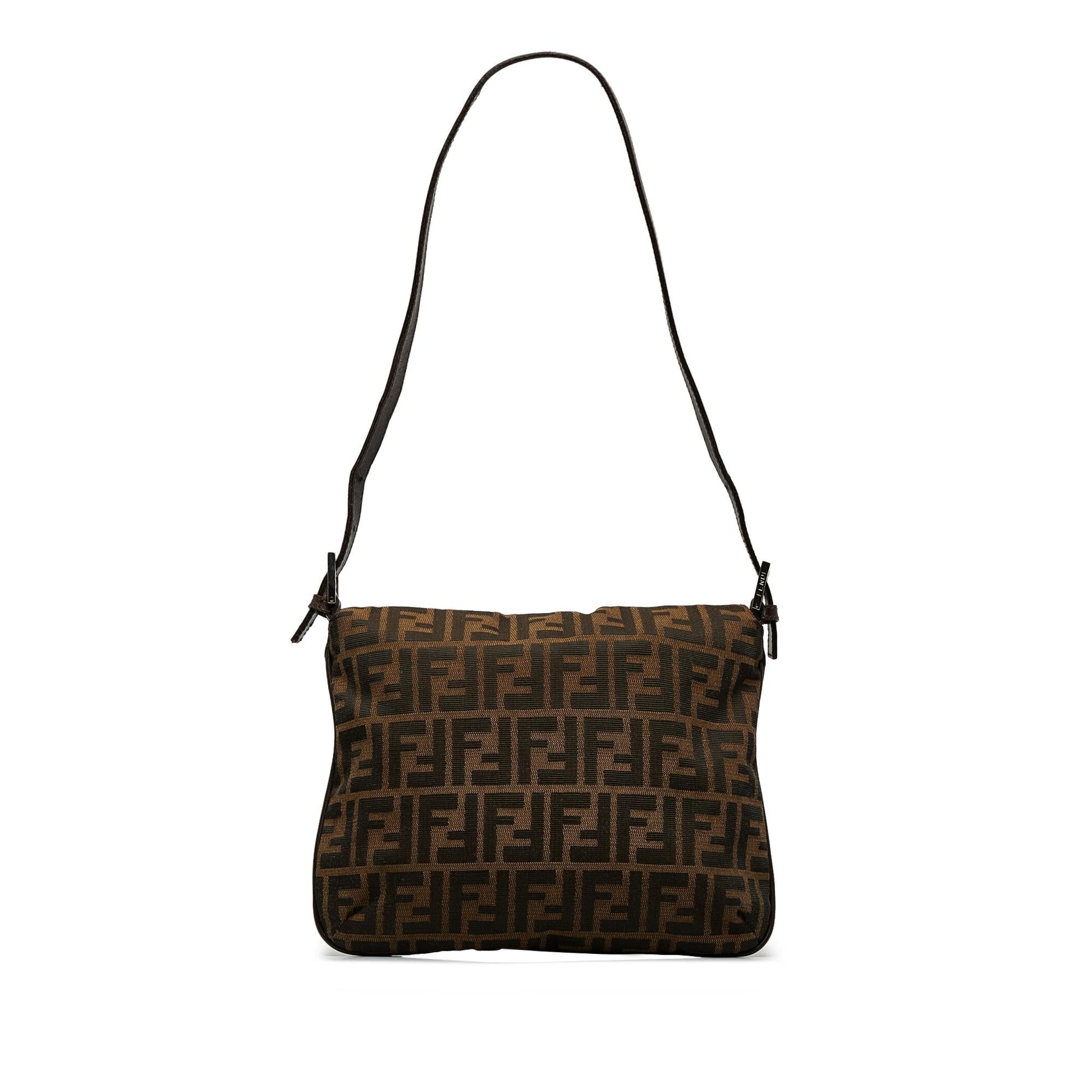 Fendi Zucca Double Shoulder Bag Shg 3Yfrku Flap