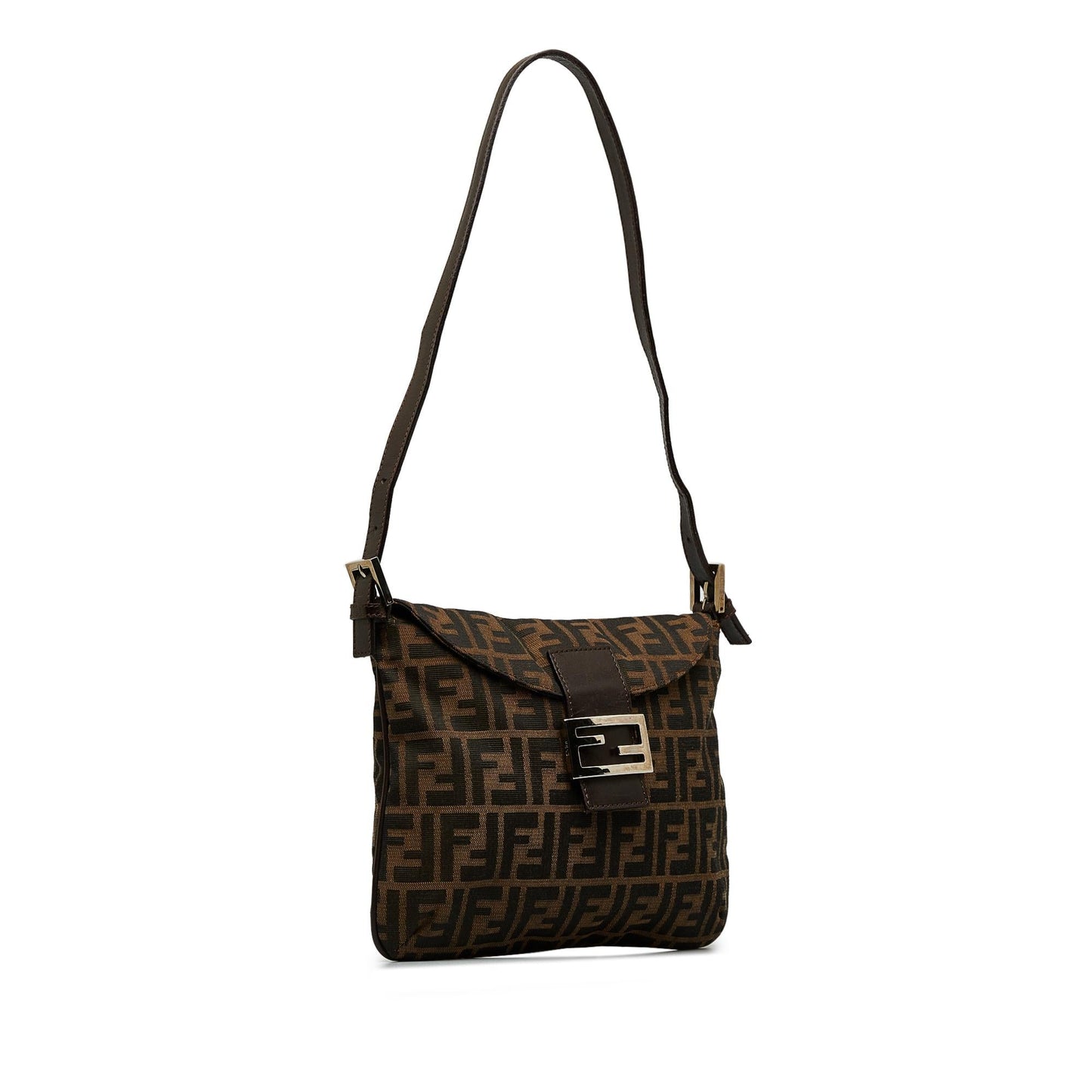 Fendi Zucca Double Shoulder Bag Shg 3Yfrku Flap