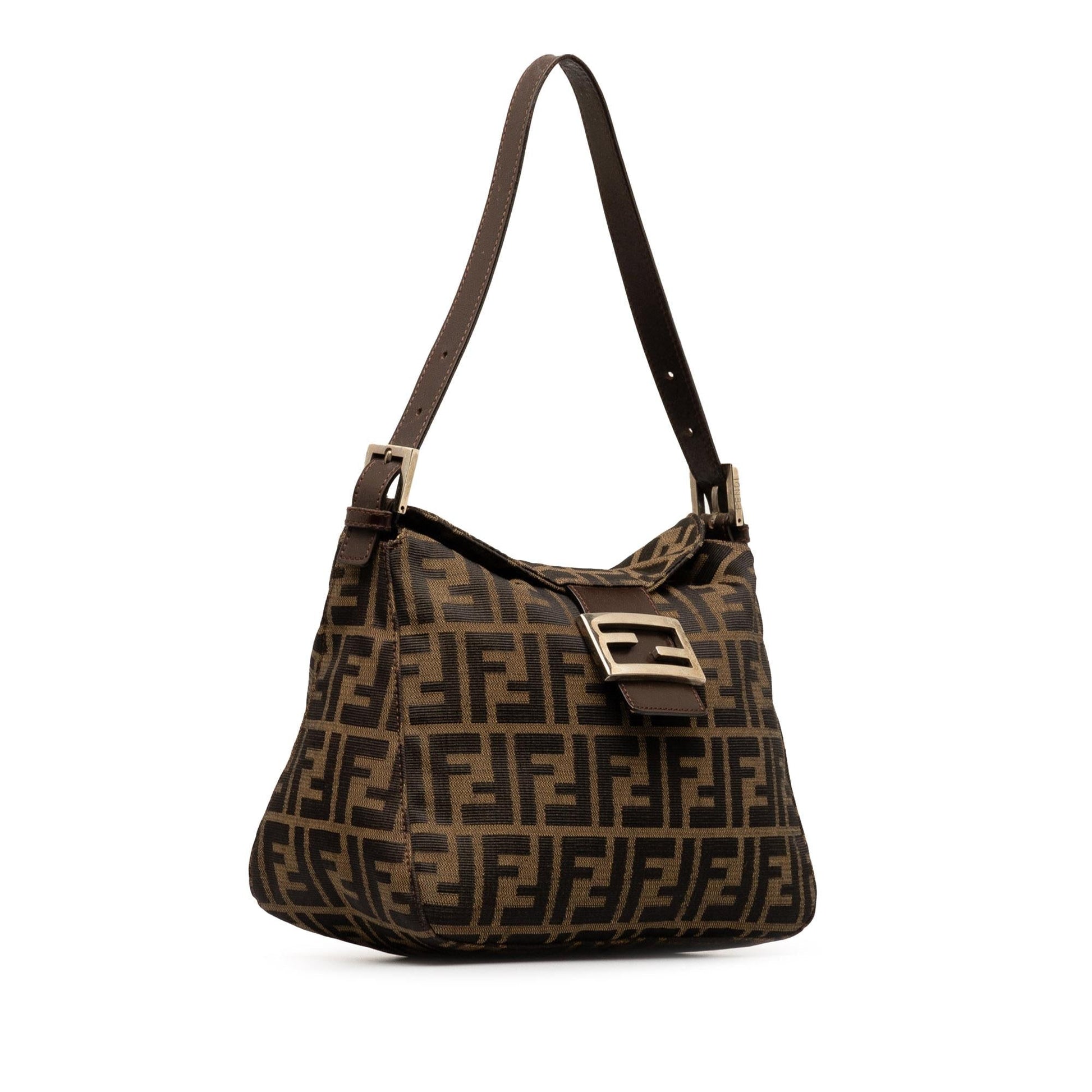 Fendi Zucca Double Shoulder Bag Shg Ilig0W Flap