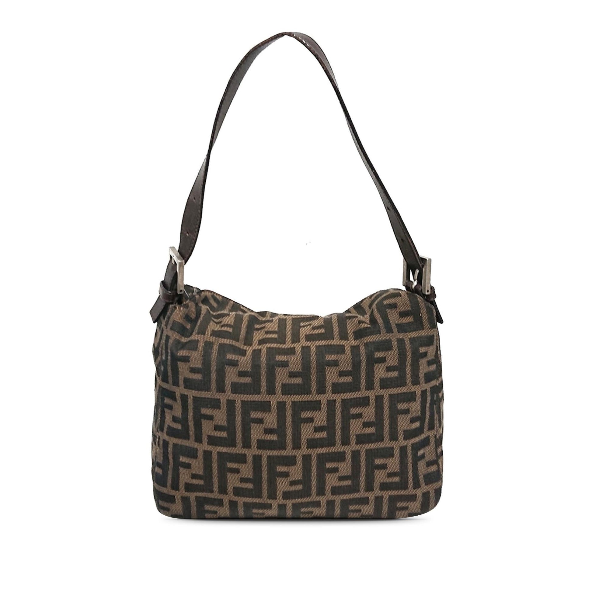 Fendi Zucca Double Shoulder Bag Shg T9Jlyo Flap