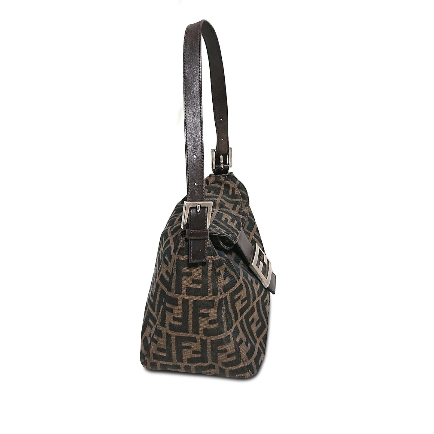 Fendi Zucca Double Shoulder Bag Shg T9Jlyo Flap