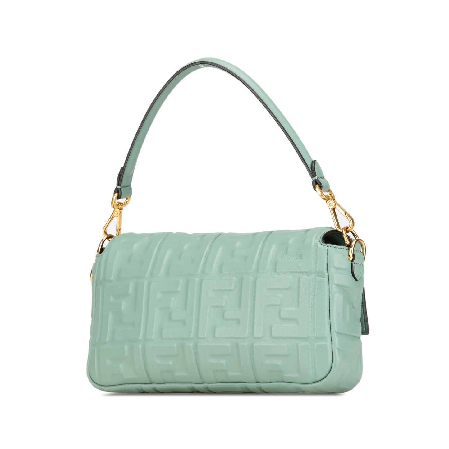 Fendi Zucca Baguette Satchel Shg Gboflu Embossed Satchel Bag
