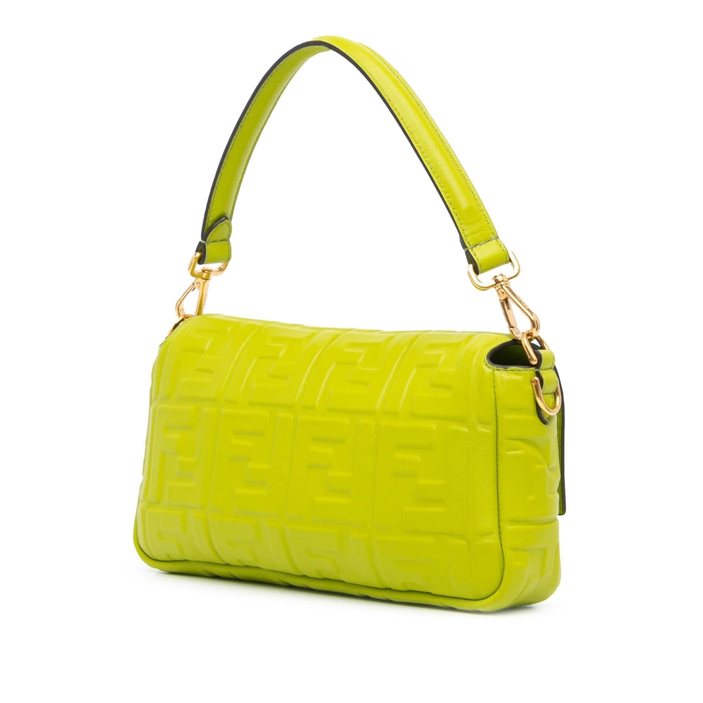 Fendi Zucca Baguette Satchel Shg Jxmw95 Embossed Satchel Bag