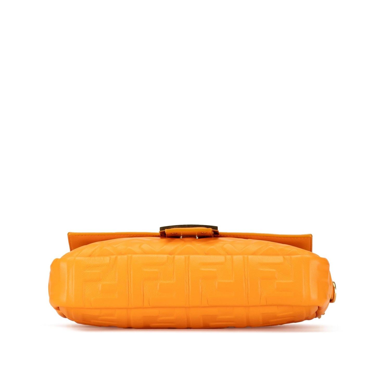 Fendi Zucca Baguette Satchel Shg Mbmqd4 Leather Embossed Satchel Bag