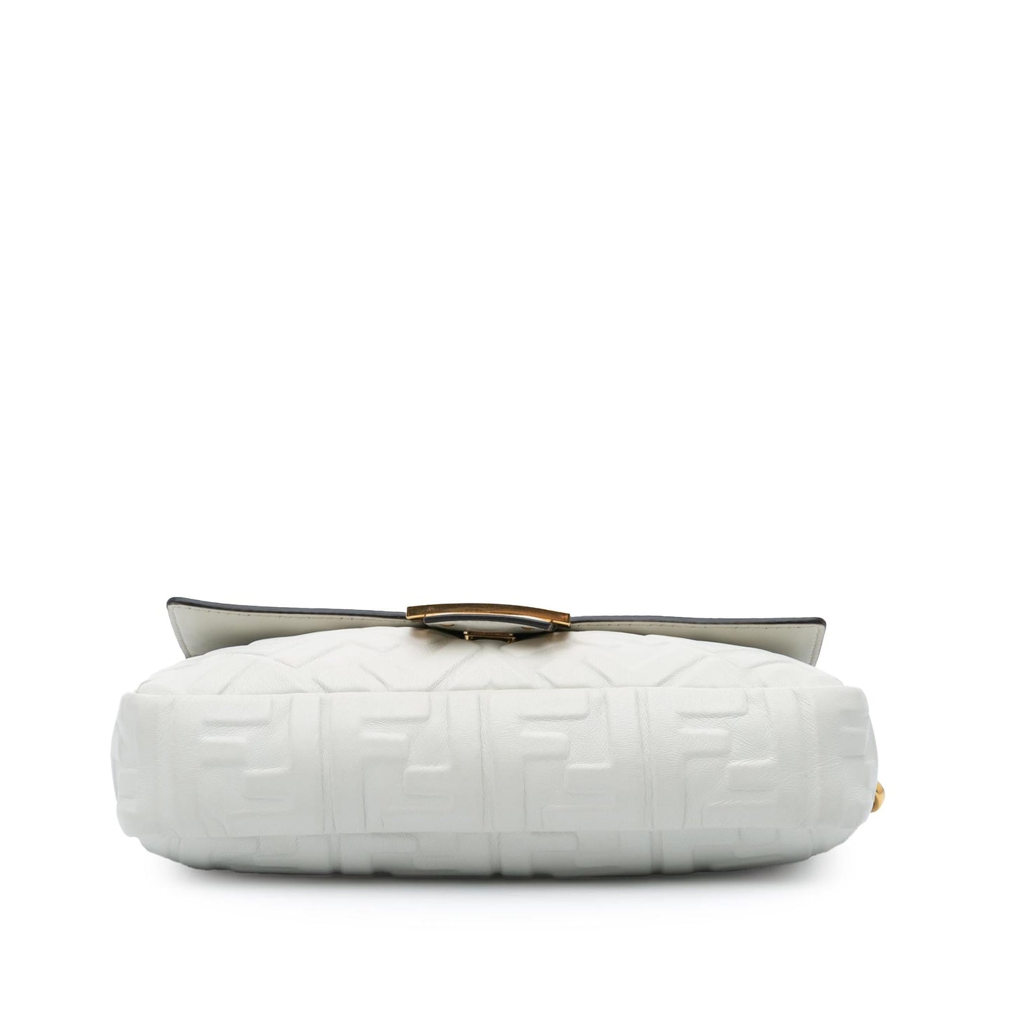 Fendi Zucca Baguette Satchel Leather Embossed Satchel Bag Baguette Satchel 2