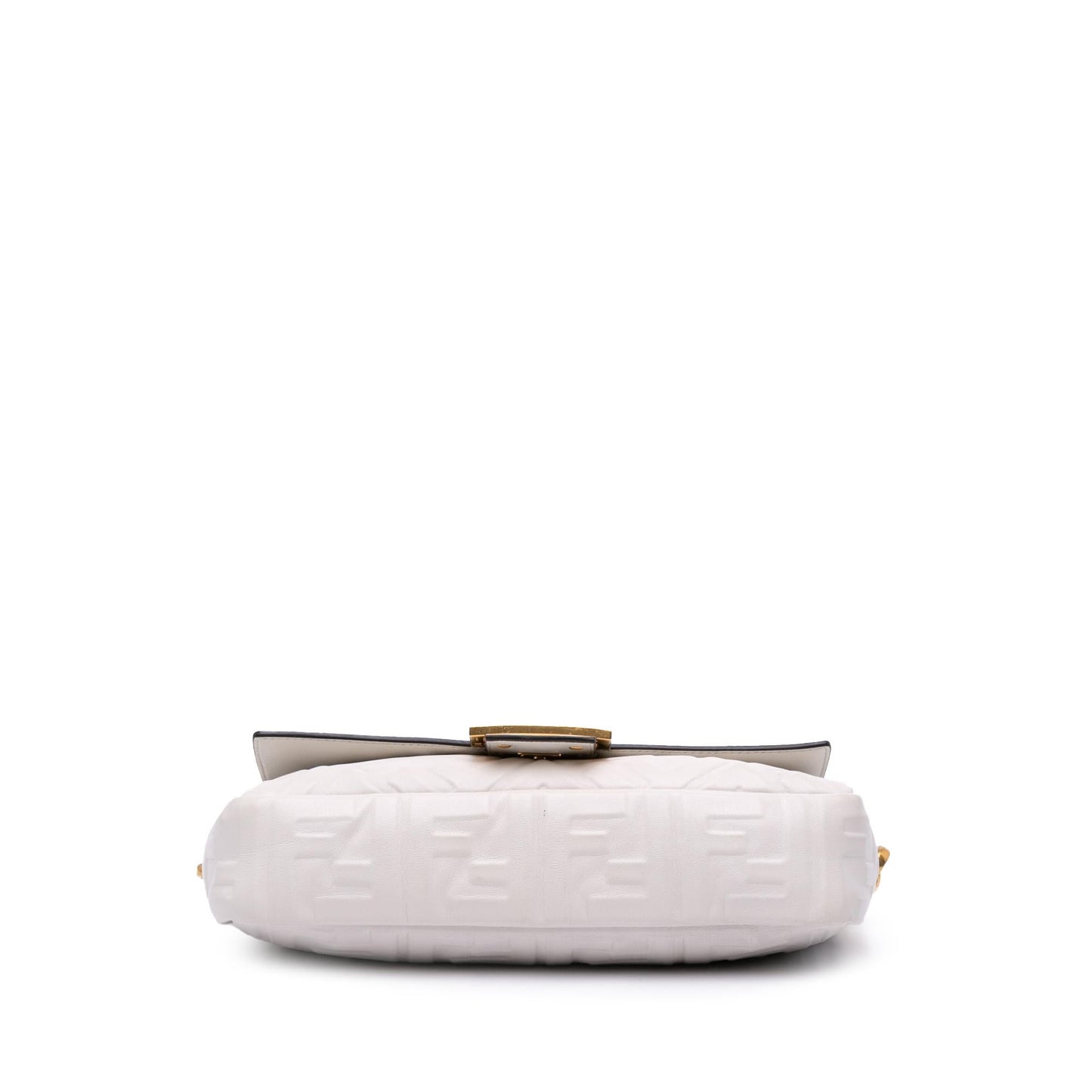 Fendi Zucca Baguette Satchel Leather Embossed Satchel Bag Baguette Satchel 5