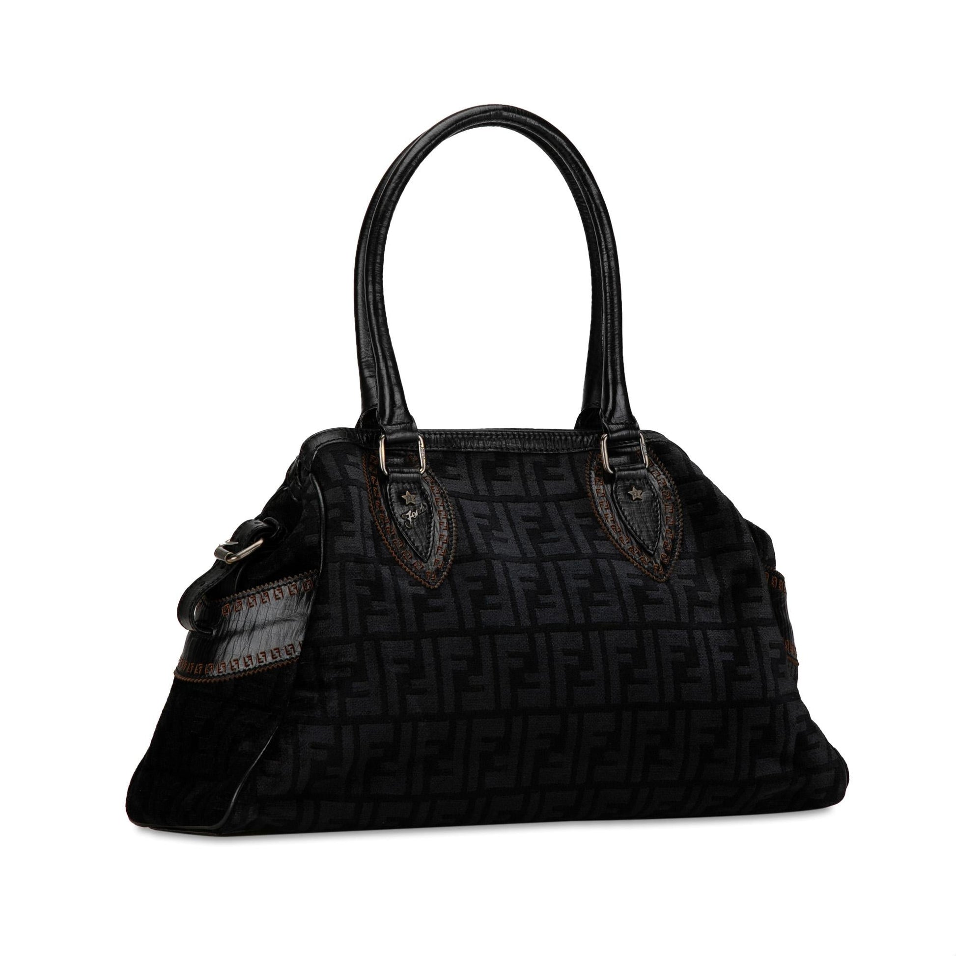Fendi Zucca Etniko Handbag Shg Uh4Z1Z Canvas Satchel Bag