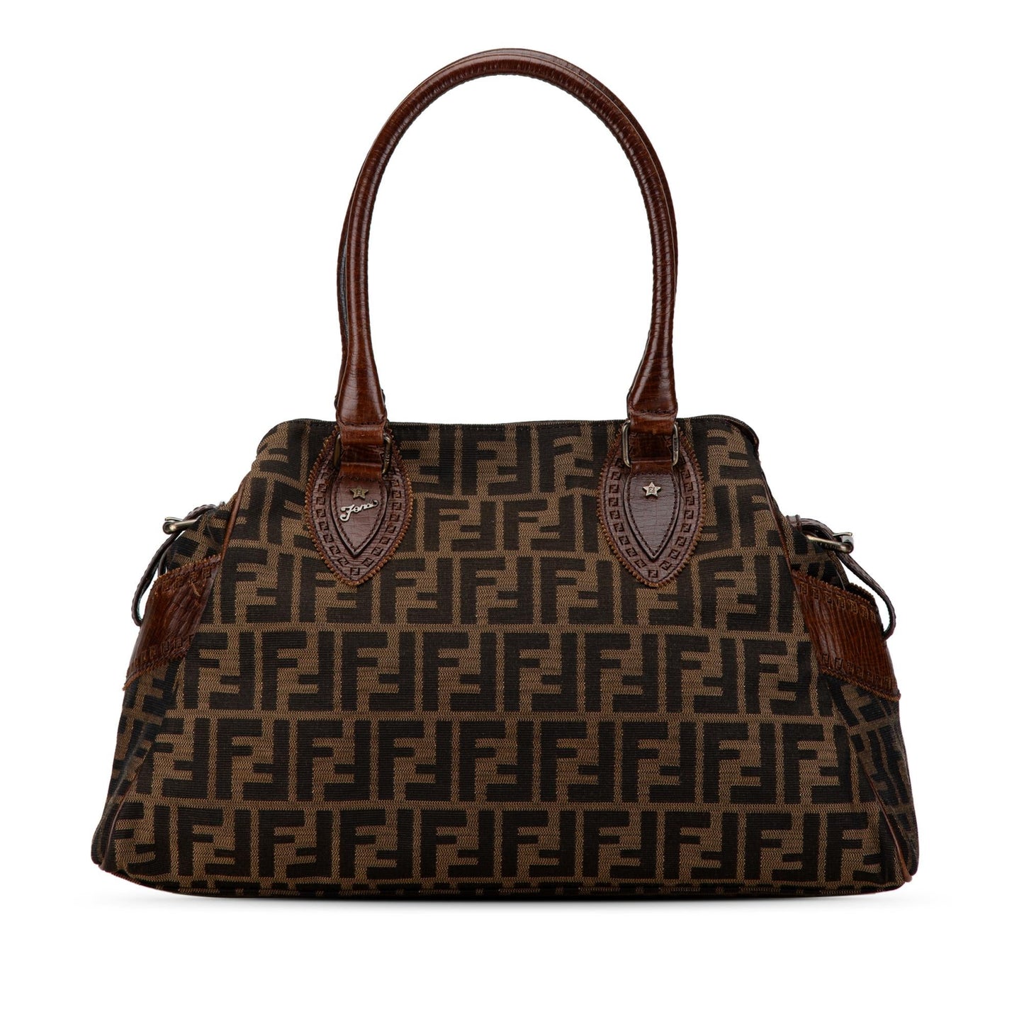 Fendi Zucca Etniko Handbag Shg 4Vo7Px Canvas Satchel Bag