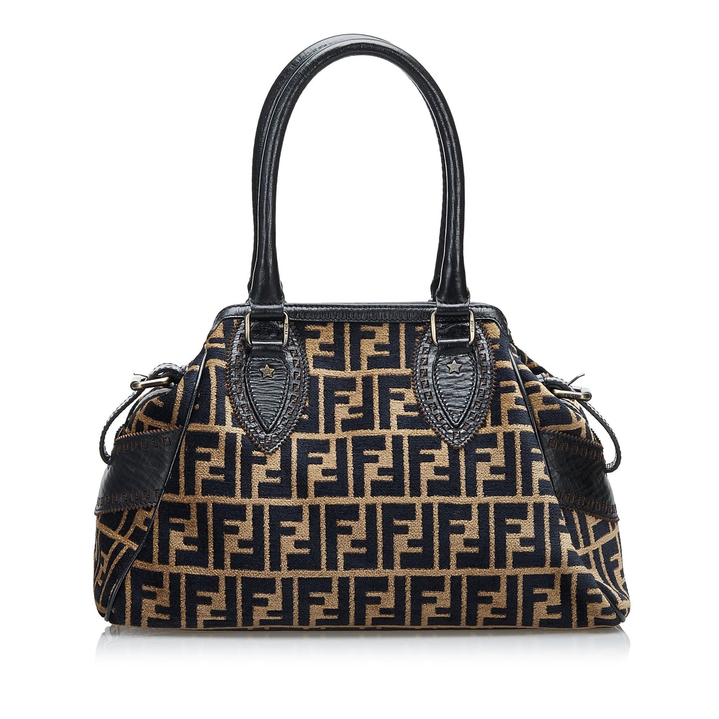 Fendi Zucca Etniko Shg Satchel Bag