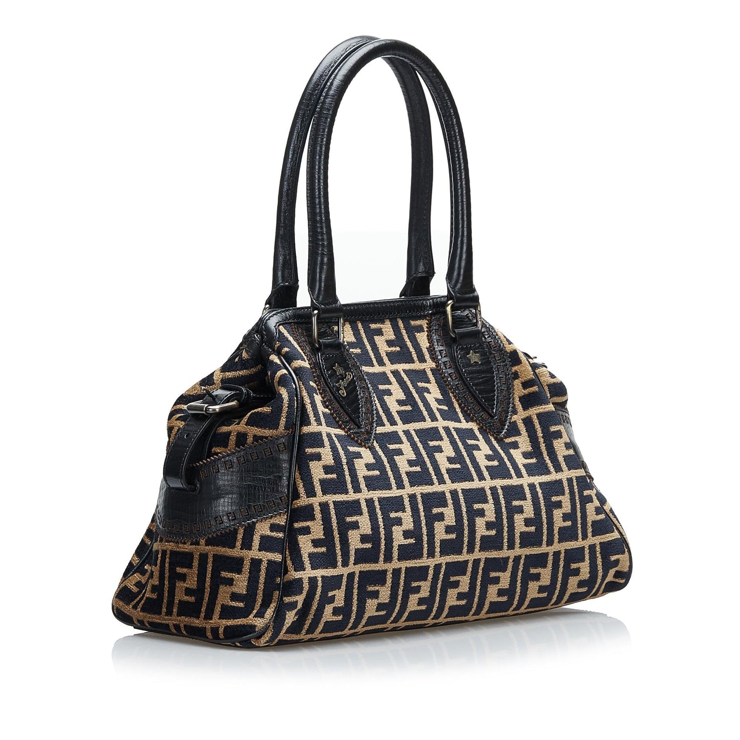 Fendi Zucca Etniko Shg Satchel Bag